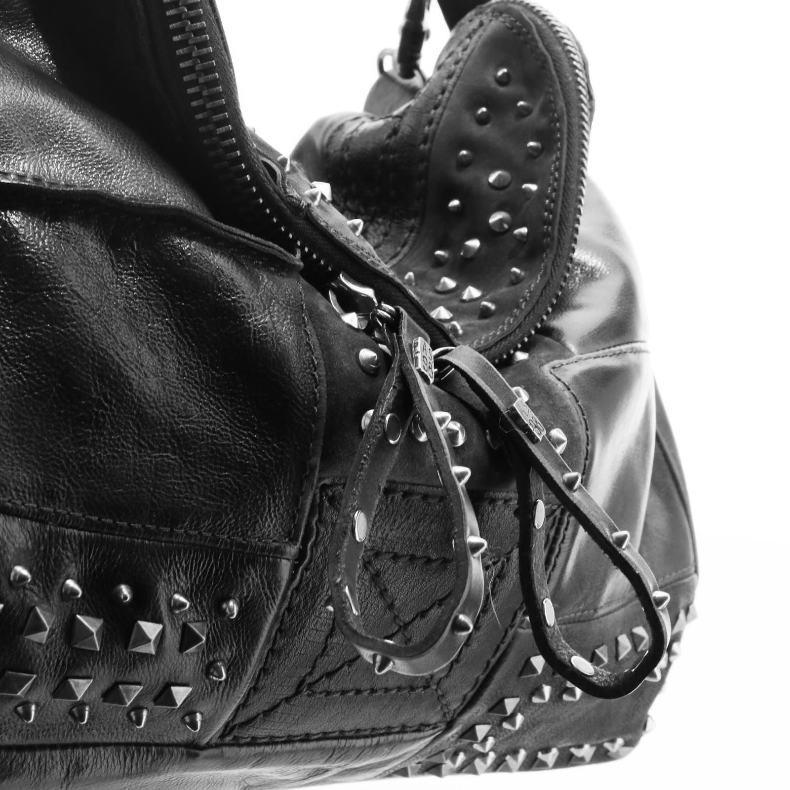 Borsa in pelle donna AS98 200771 Black