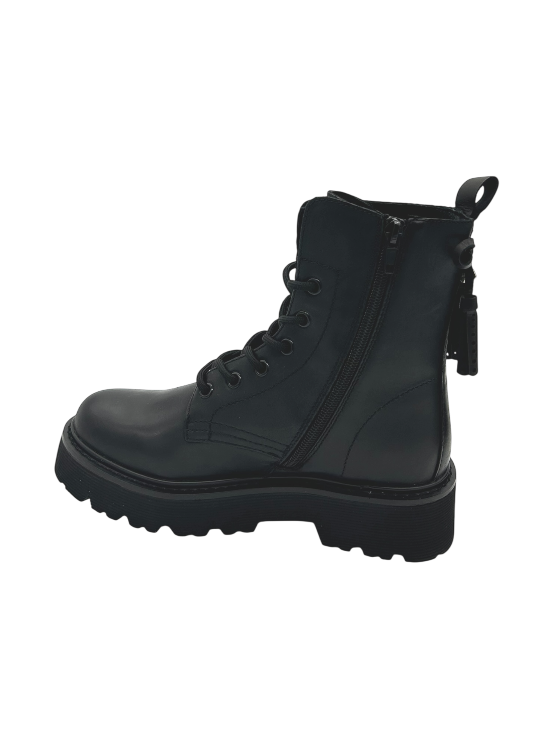 Anfibio pelle donna CULT Black -Slash 4349-