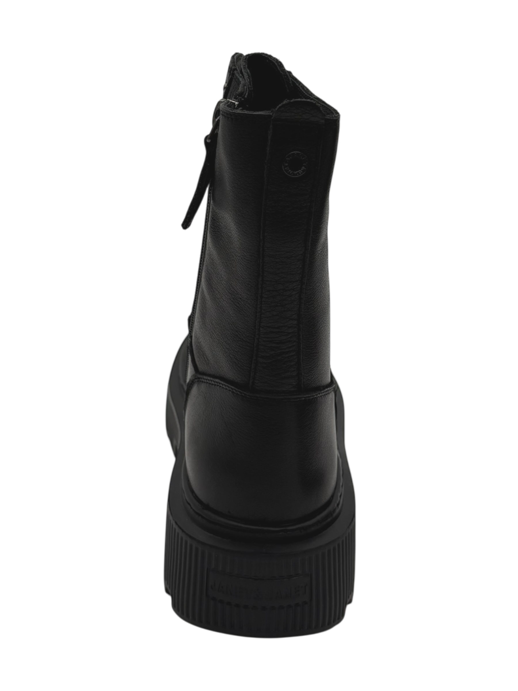 Anfibio pelle donna Janet & Janet Black -J452-