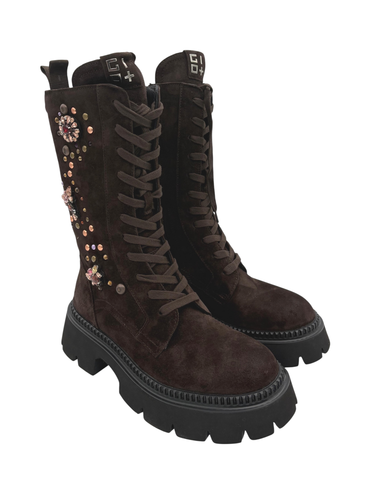 Anfibio pelle donna GIO+ Greta01B Brown