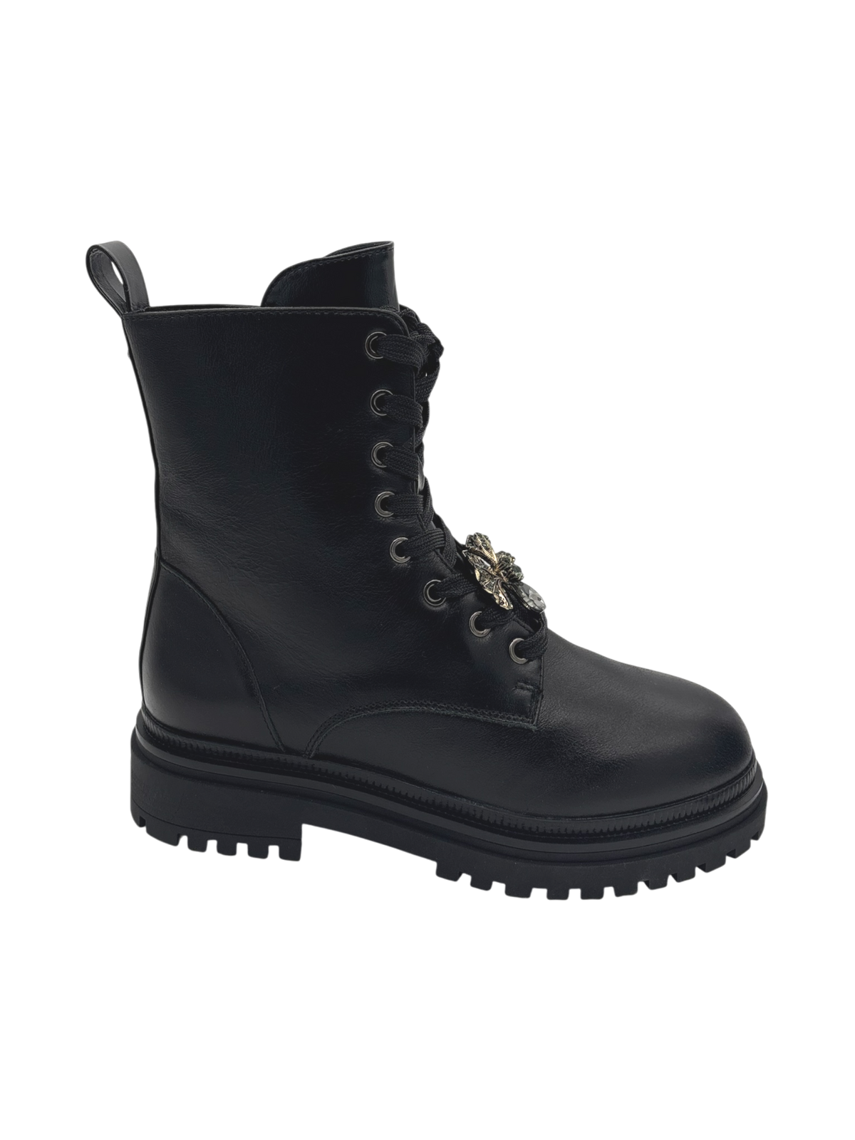 Anfibio donna Apepazza Urban 12 in pelle nera