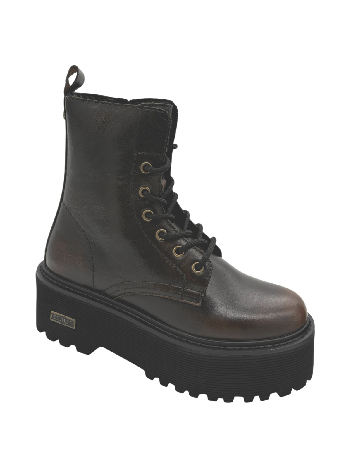 Anfibio donna CULT AXL3460 in pelle marrone e nero