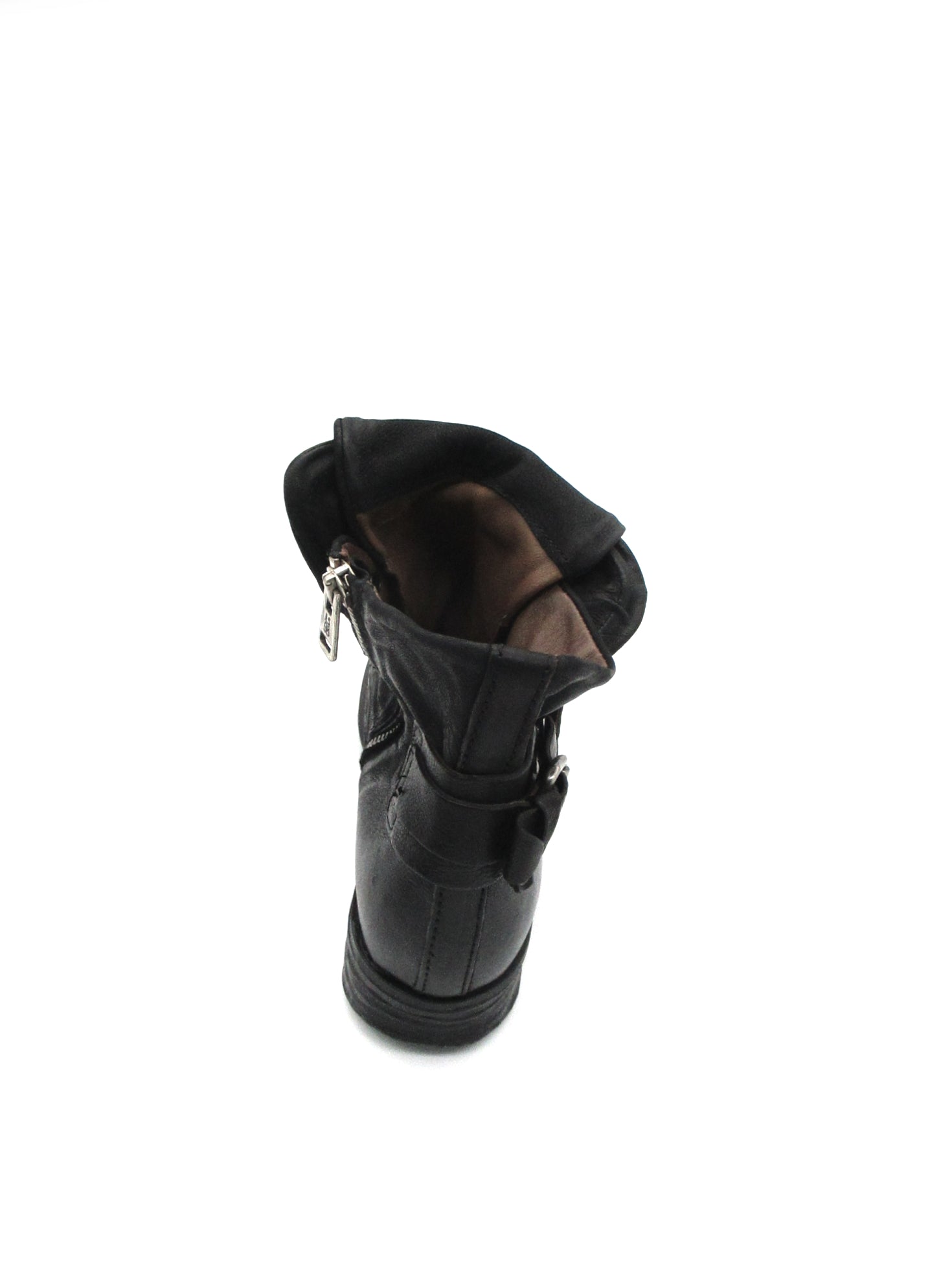 Anfibio pelle donna AS98 Nero - 259211 -