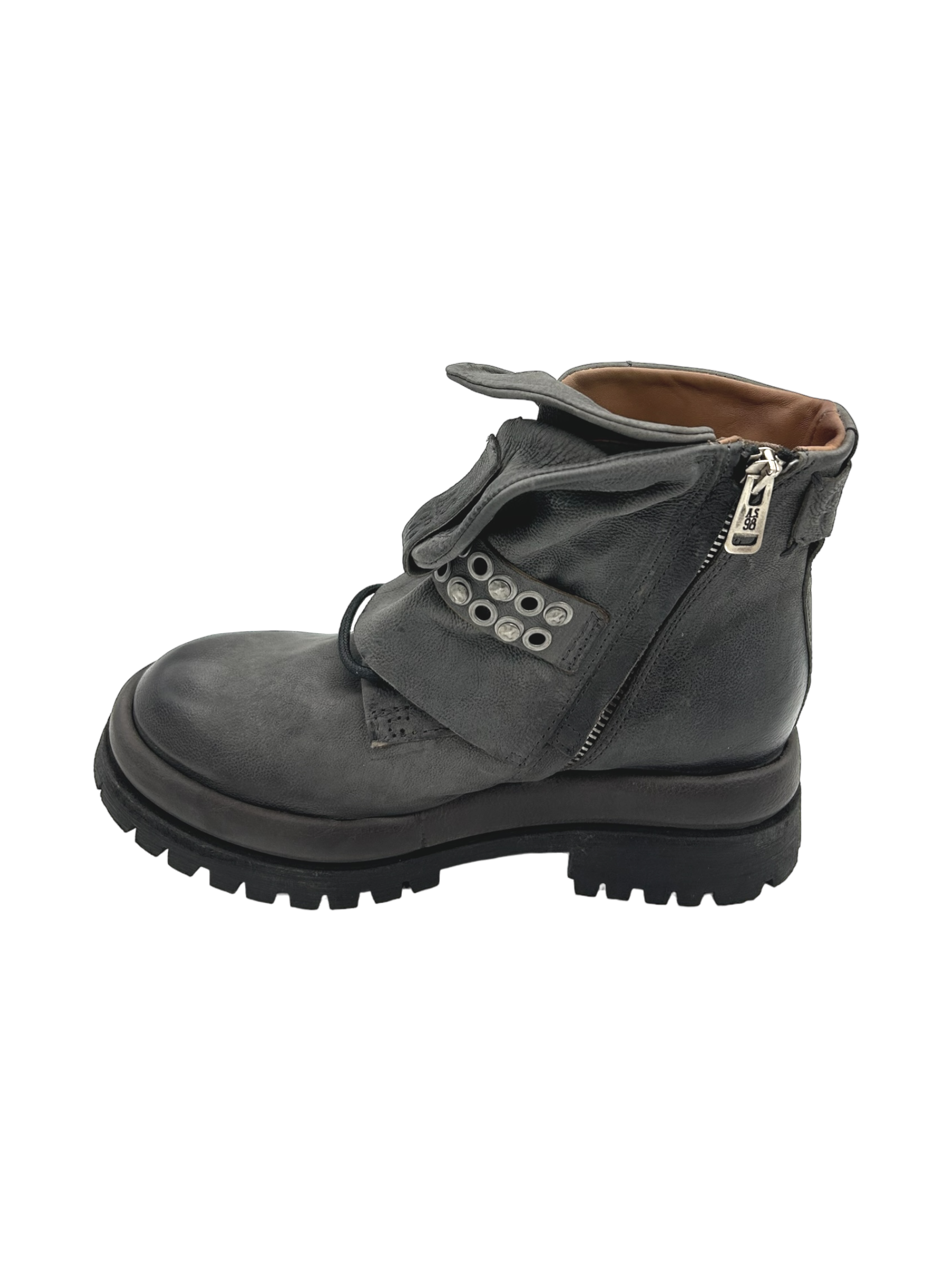 Anfibio pelle donna AS98 Smoke - B51221 -