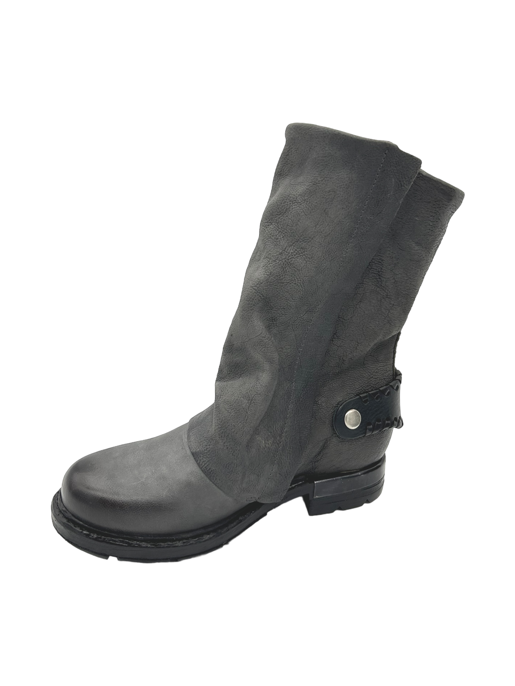 Anfibio pelle donna AS98 Smoke - B80301 -