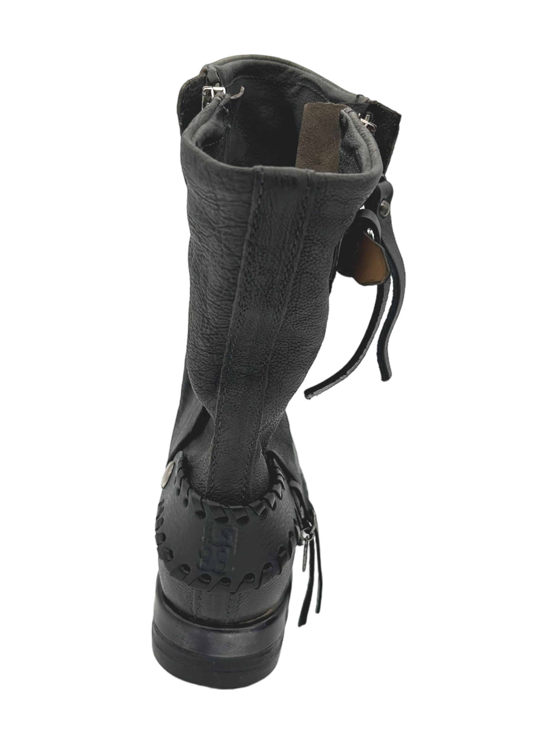 Anfibio pelle donna AS98 Smoke - B80301 -
