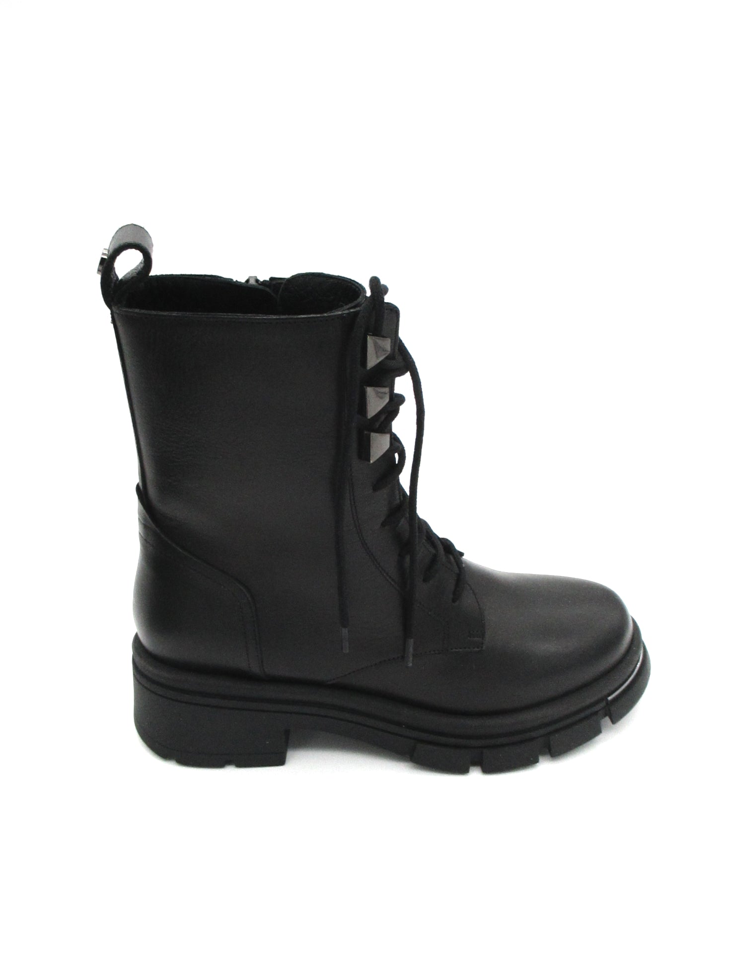 Anfibio pelle donna Albano Nero - 2542 -