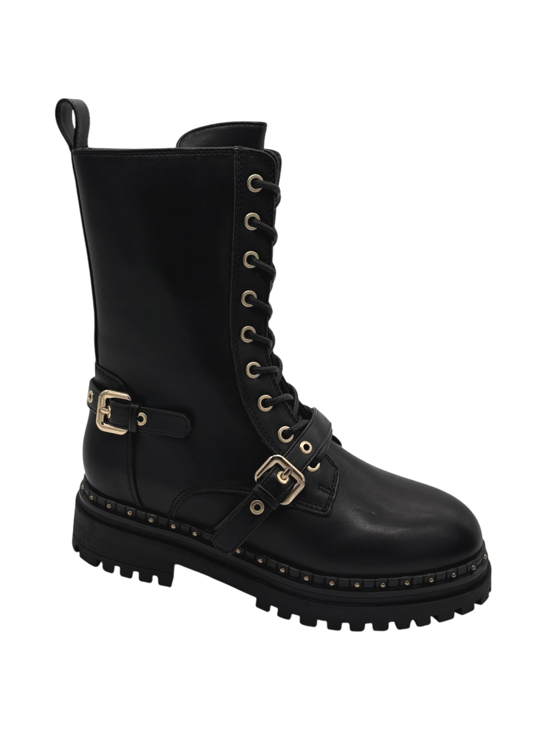 Anfibio pelle donna Apepazza Black -Uma-
