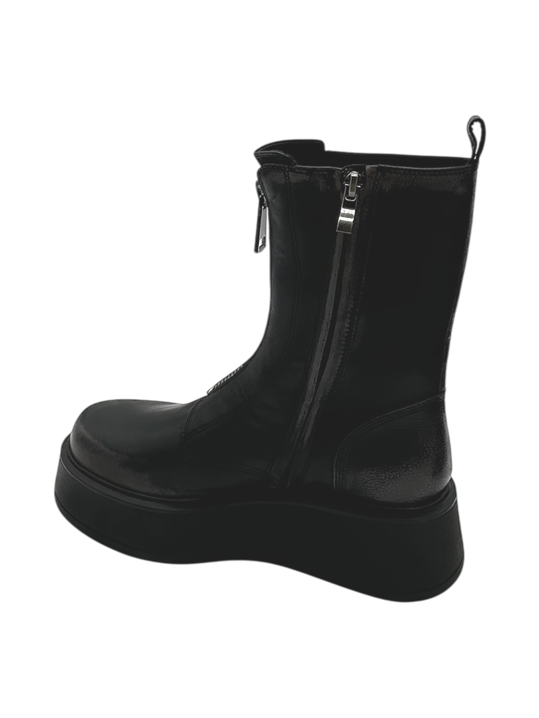 Anfibio pelle donna BRUNO PREMI Nero -BM6103X-