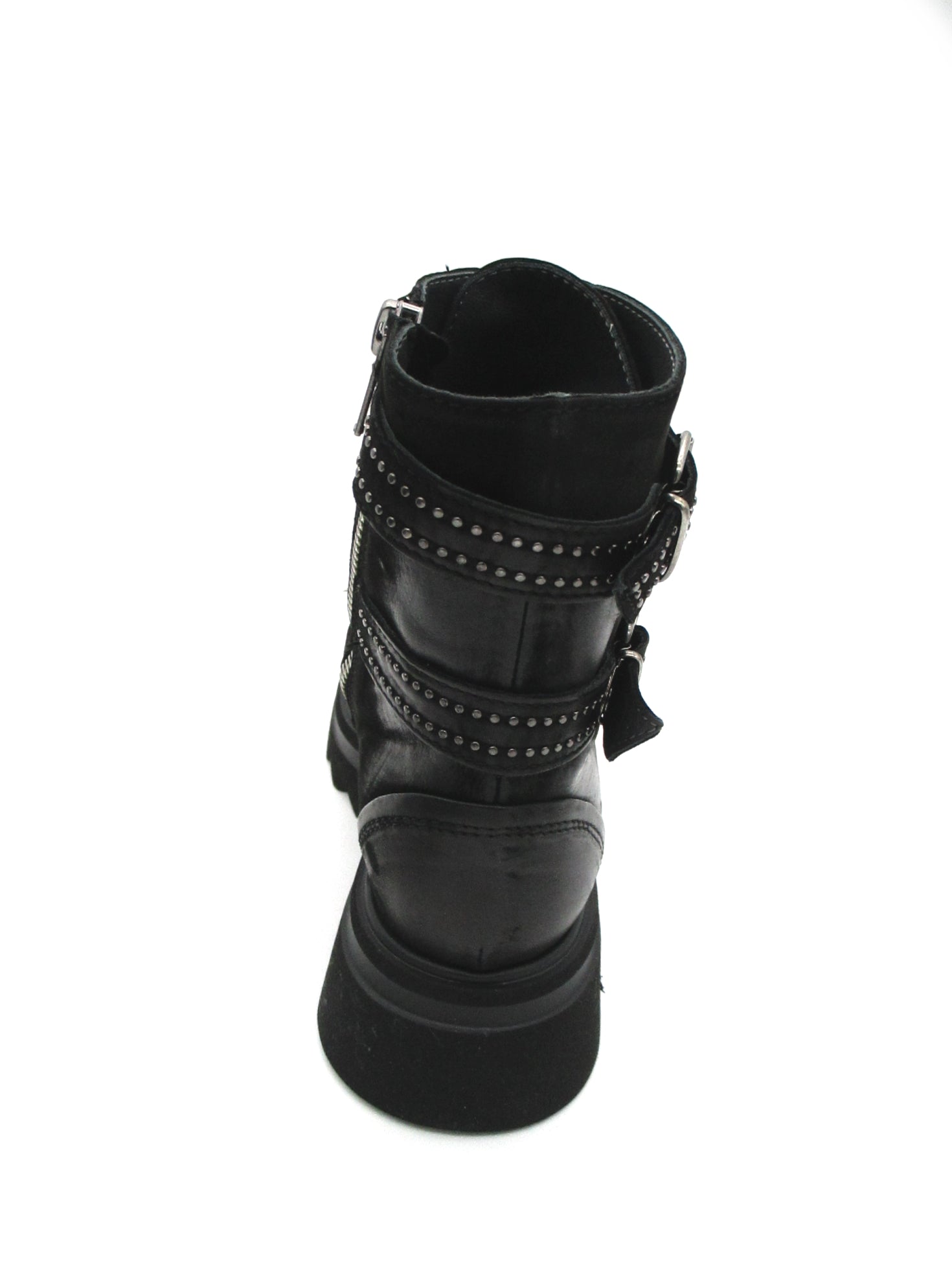 Anfibio pelle donna FRU.IT Black - 8405 -