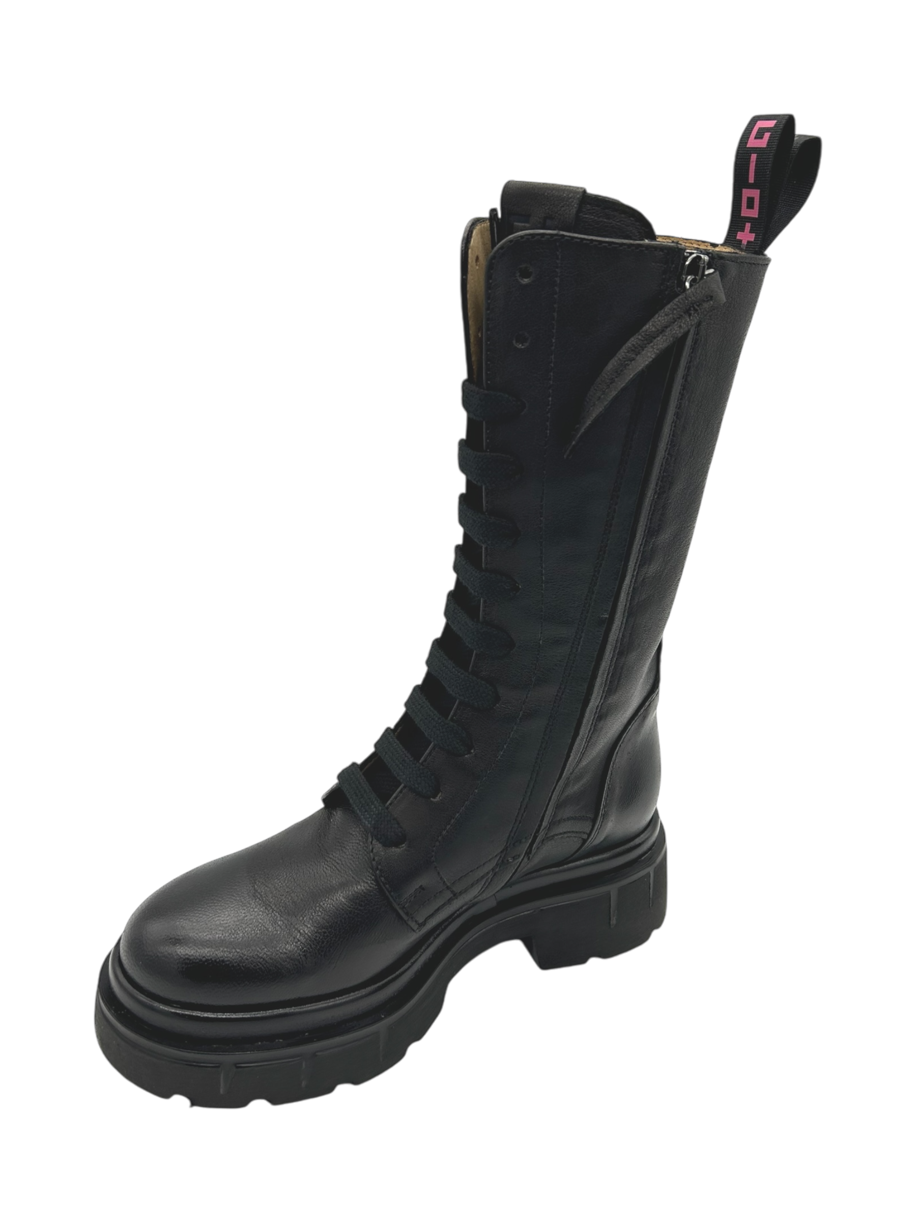 Anfibio pelle donna GIO+ Combi Black - CORA 02A -