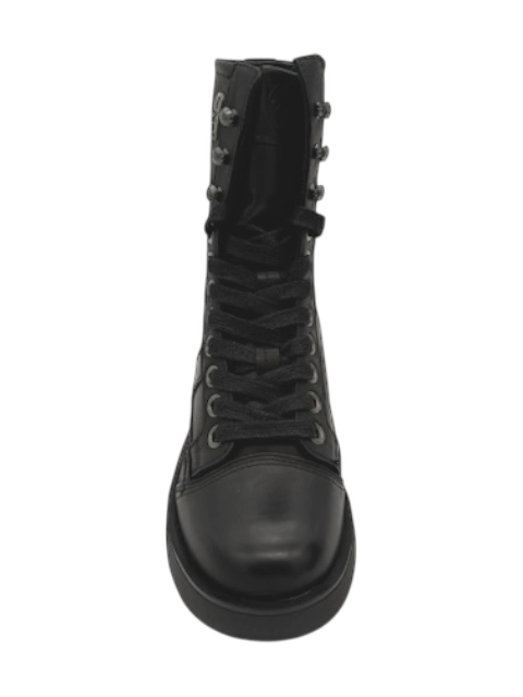 Anfibio pelle donna Oxs Nero -Frank 0021-