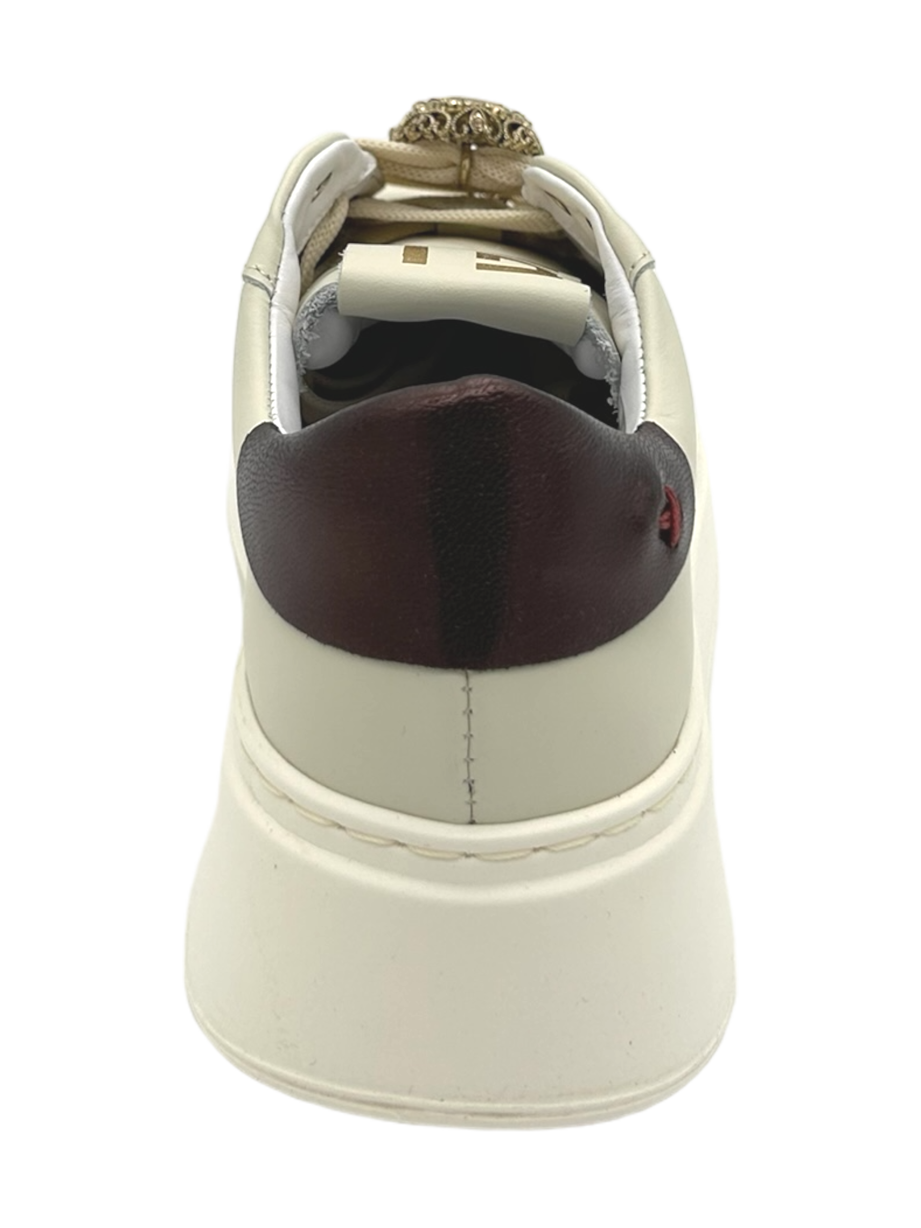 Sneakers pelle donna GIO+ Combi Latte Moro - PIA 250A -