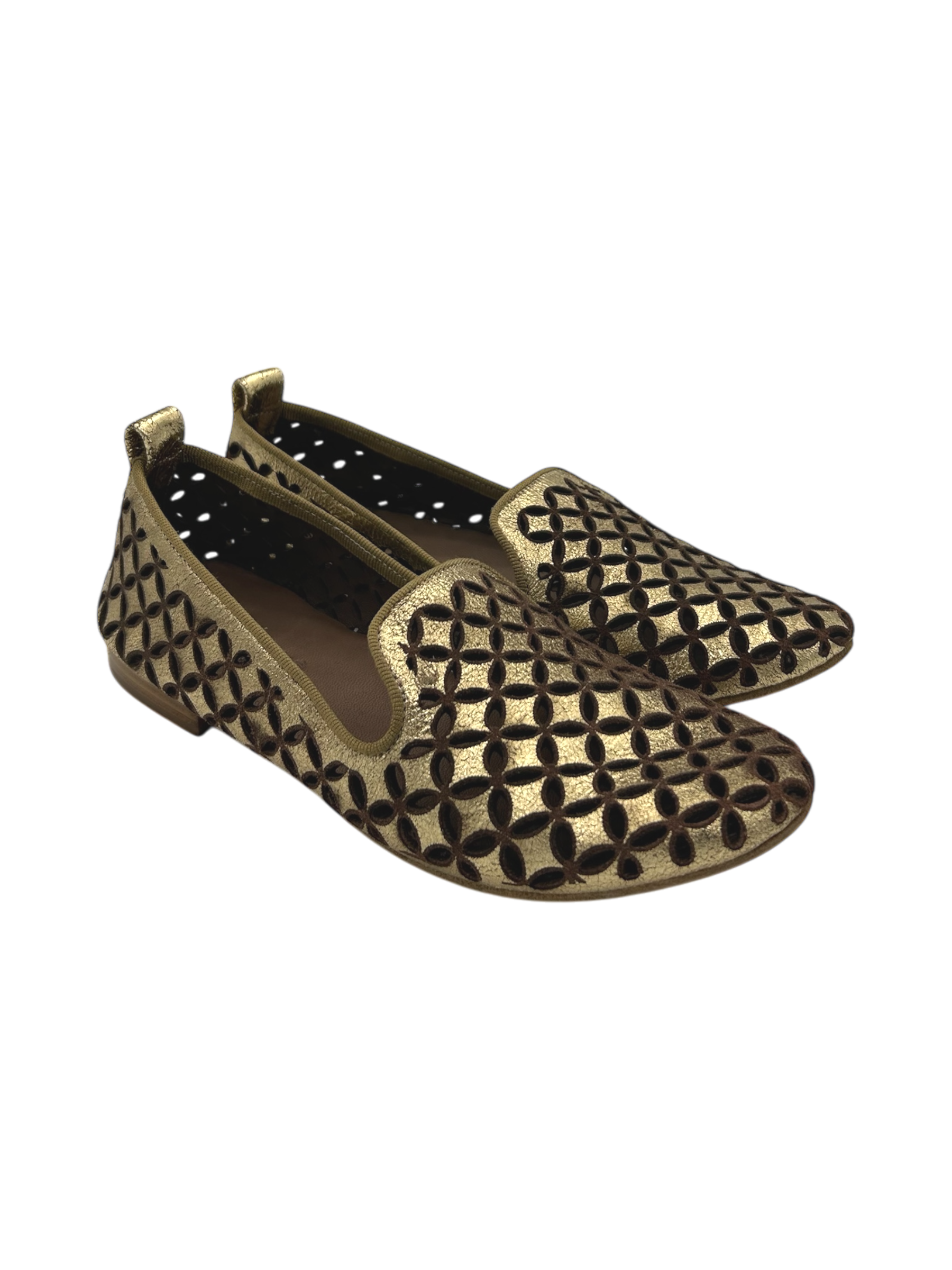 Ballerina pelle donna Kudetà Oro - 314102 -