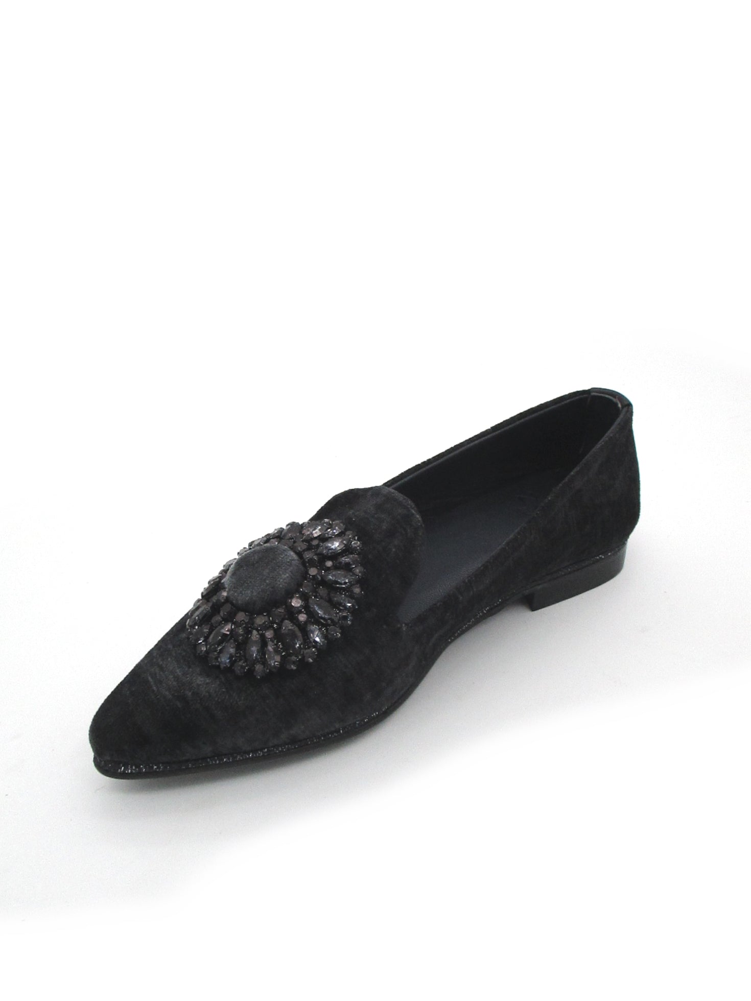 Ballerina Zoe velluto Black - Chantal03 -