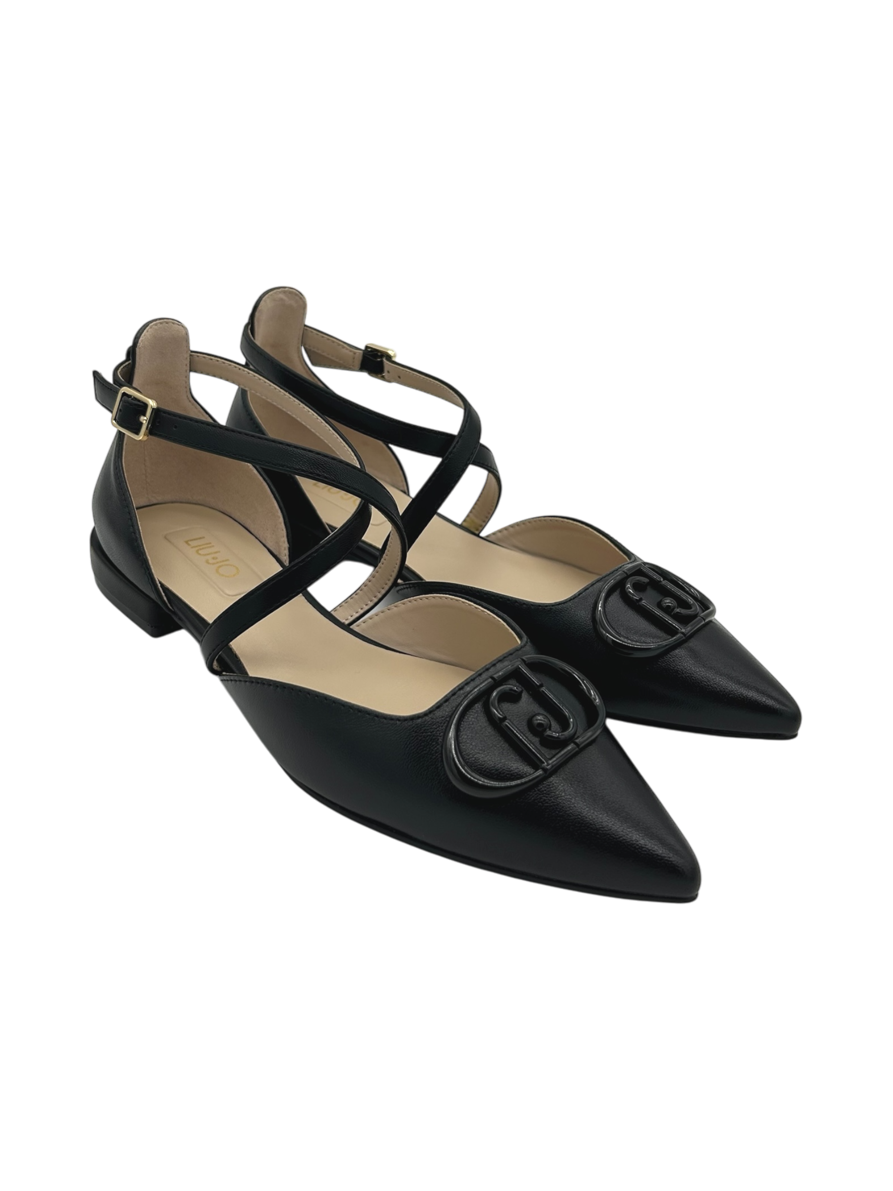 Ballerina nappa LIUJO Black - Viola 19 -