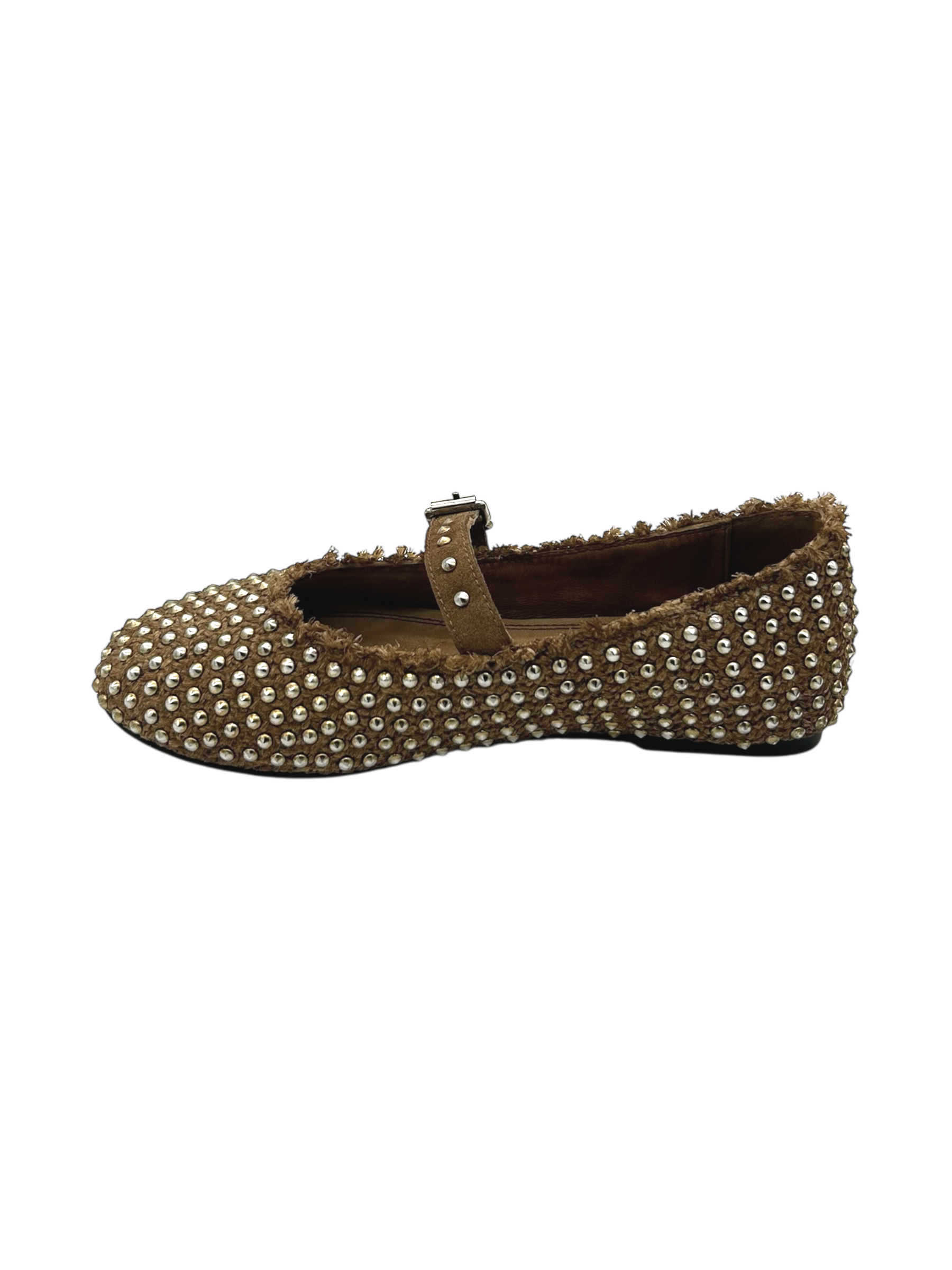 Ballerina Black Rose by Zoe raffia Cuoio - Milano 02 -