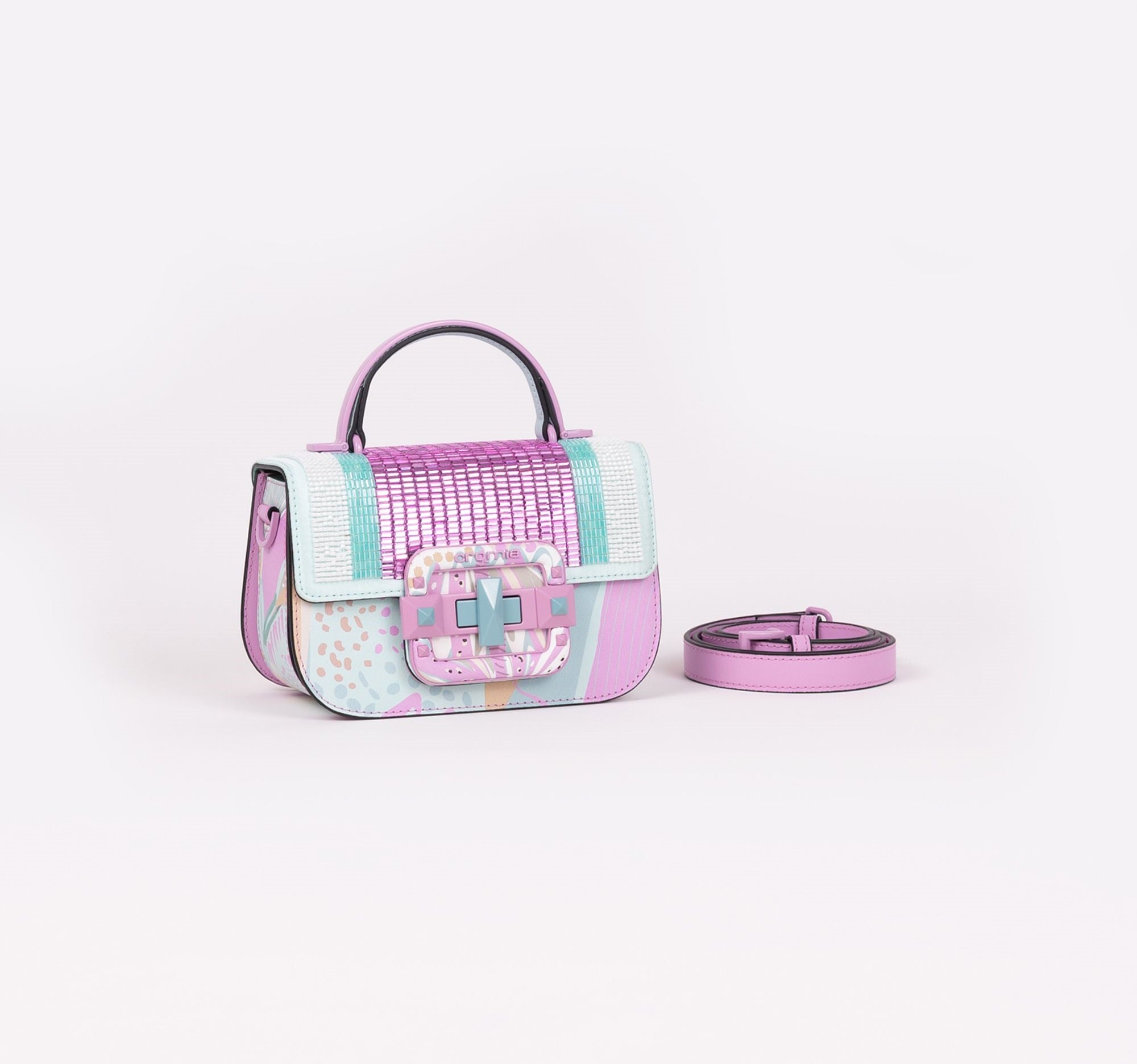 Borsa donna in pelle Cromia Fuxia - 1405640 -