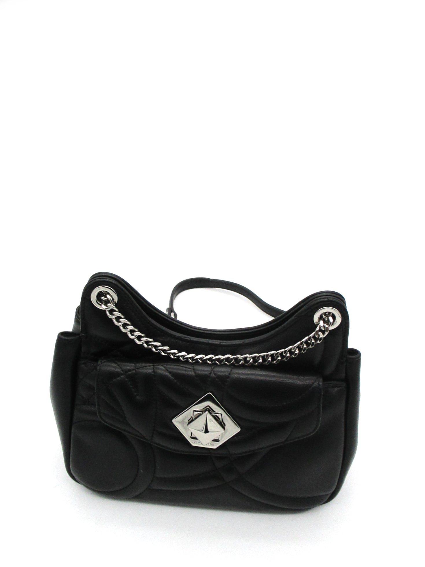 Borsa donna in pelle Cromia black - 1405575 -