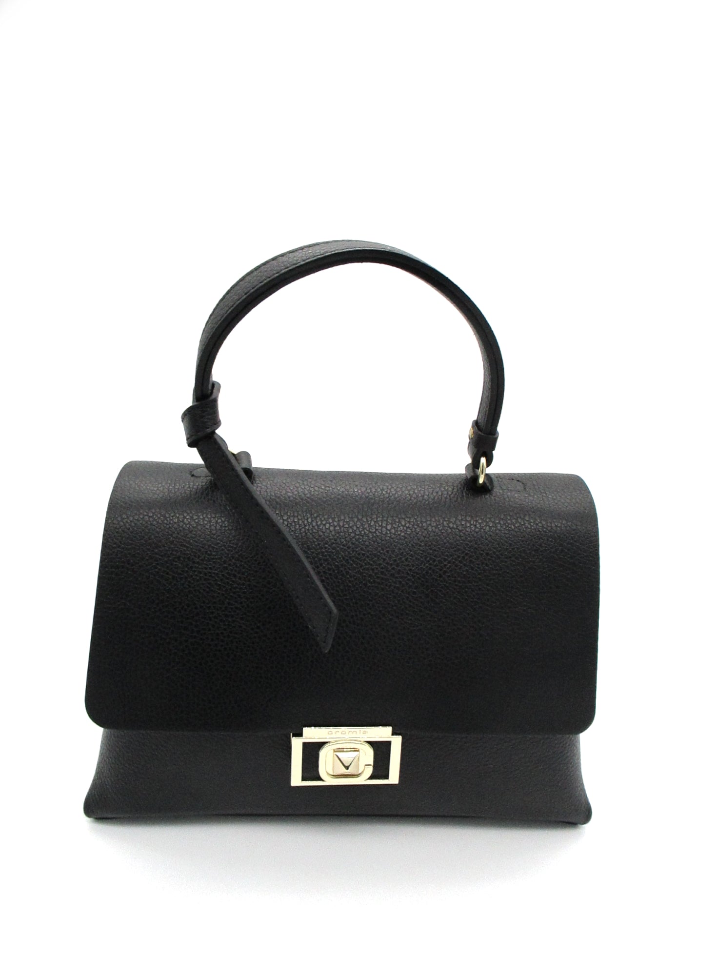 Borsa donna in pelle Cromia black - 1405583 -
