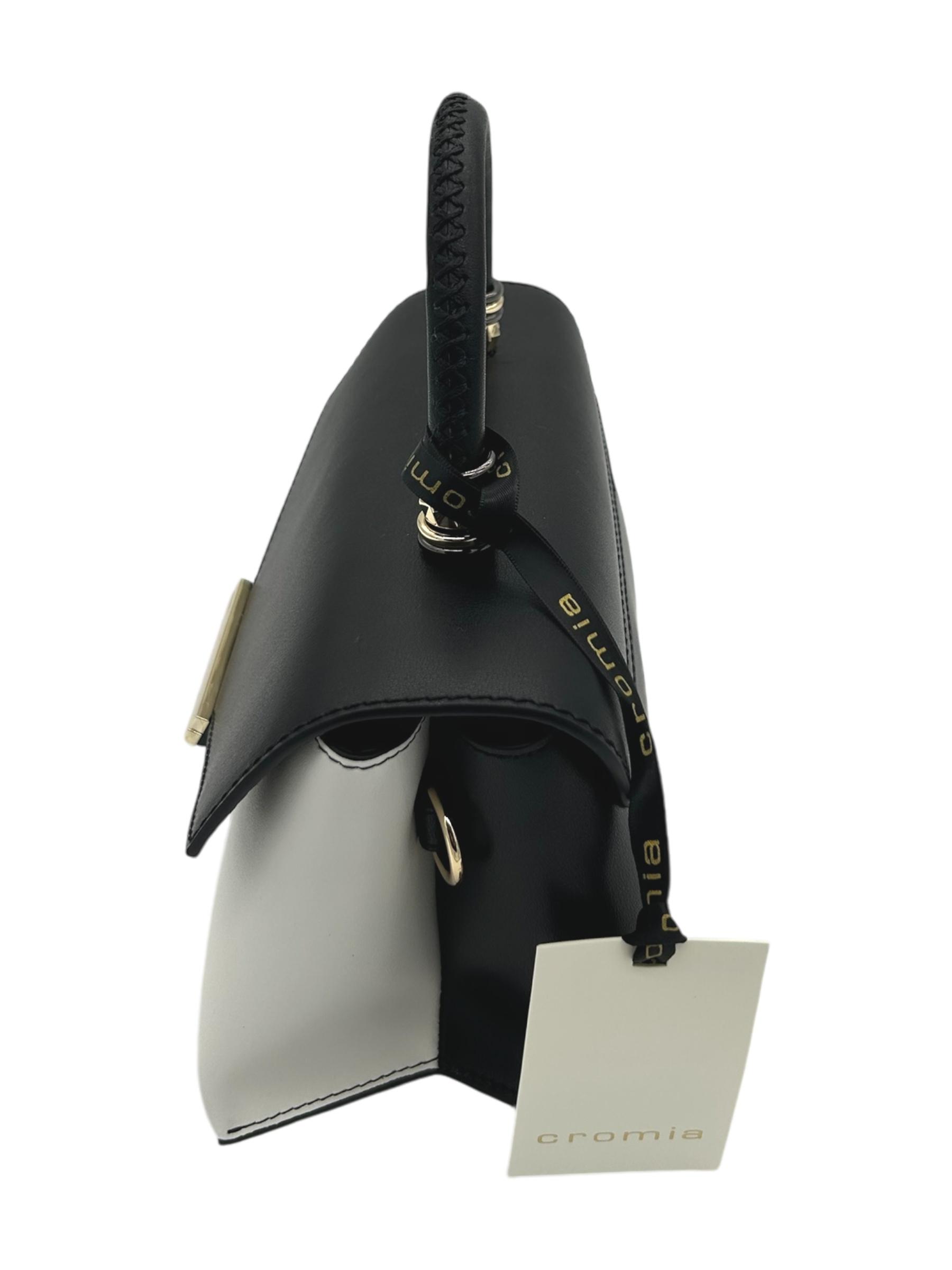 Borsa donna in pelle Cromia black - 1405835 -