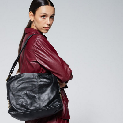 Borsa donna in pelle Mjus Black - 201422 -
