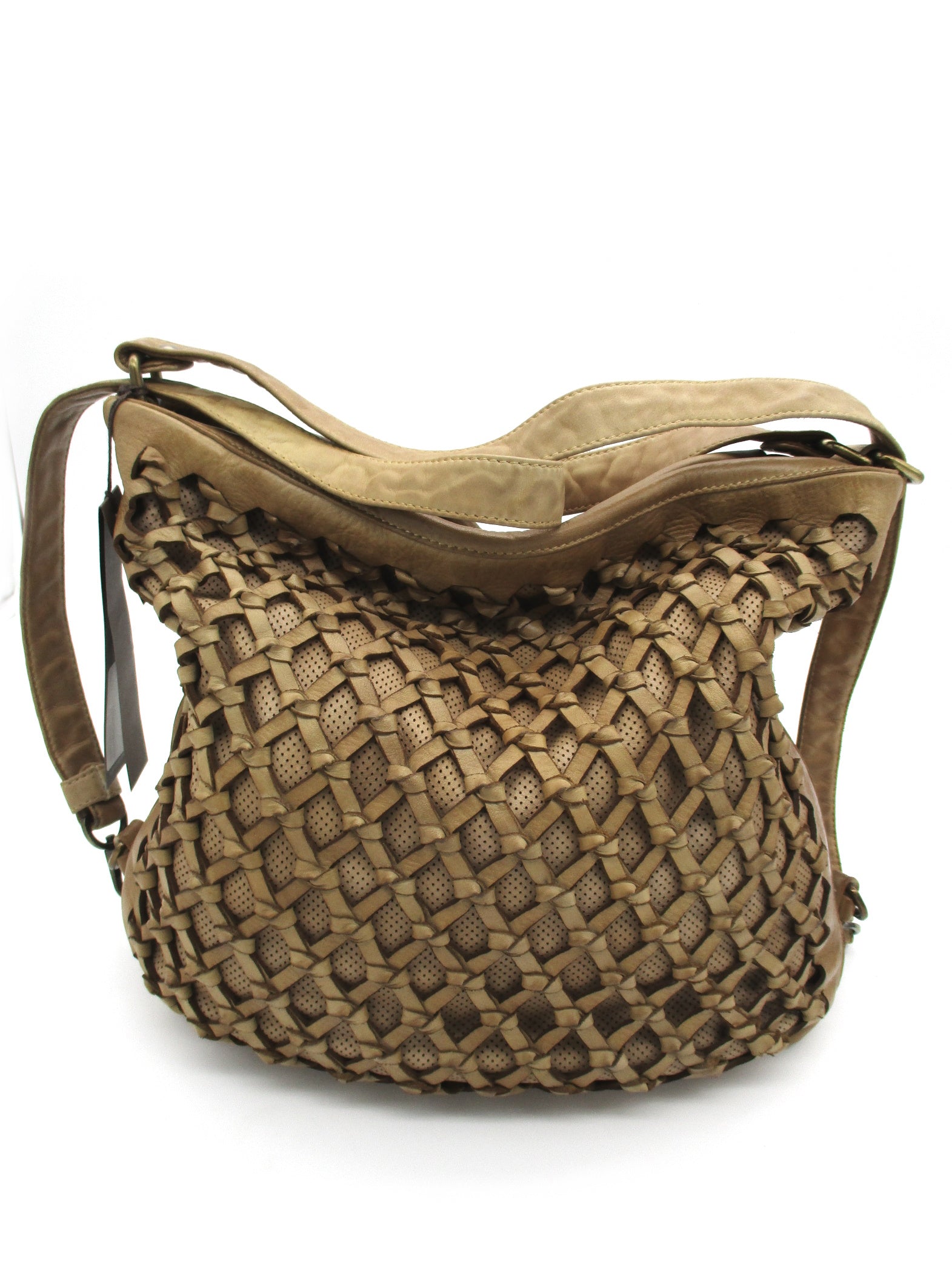 Borsa donna in pelle Reptile's House's Nody Avana