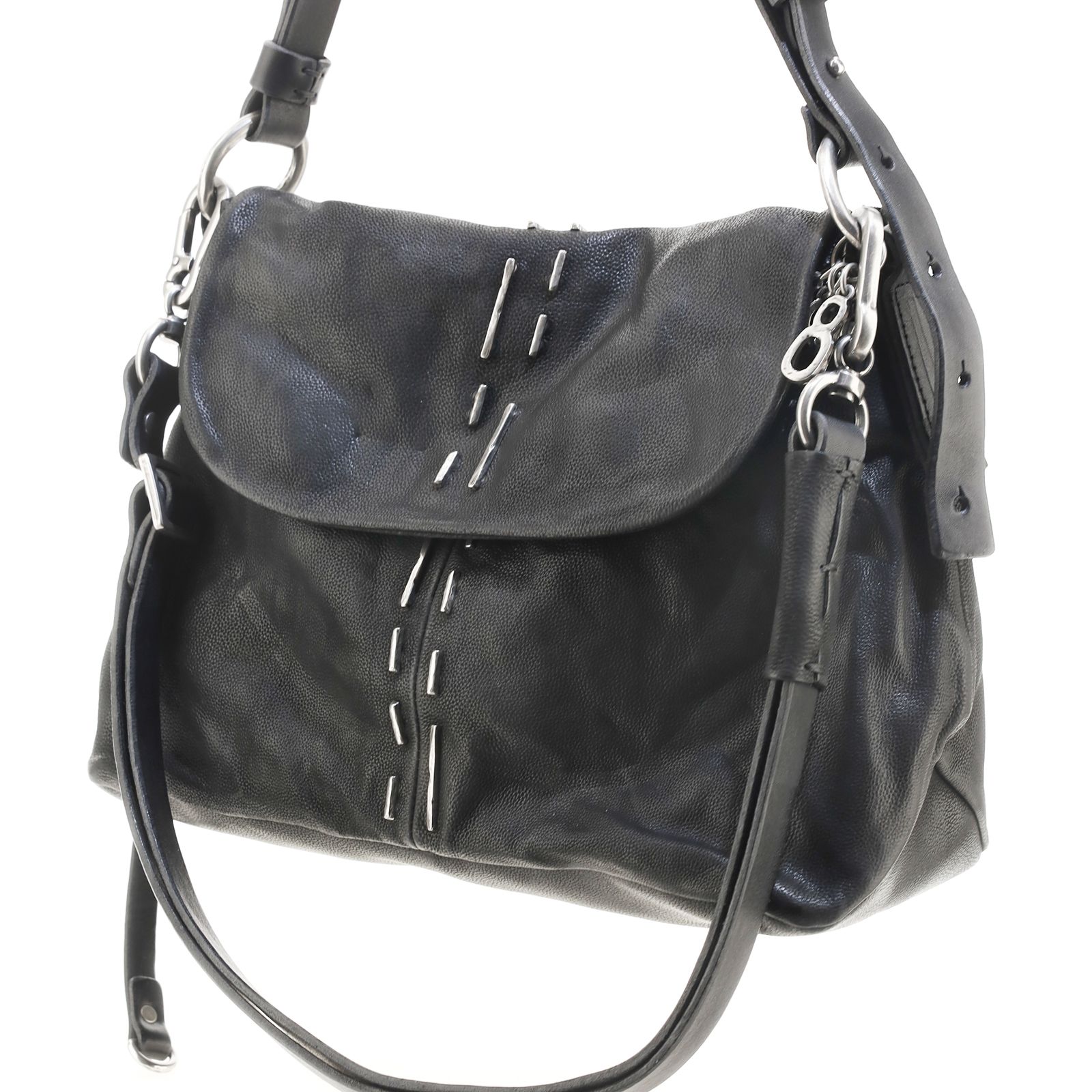 Borsa in pelle donna AS98 200704 Black