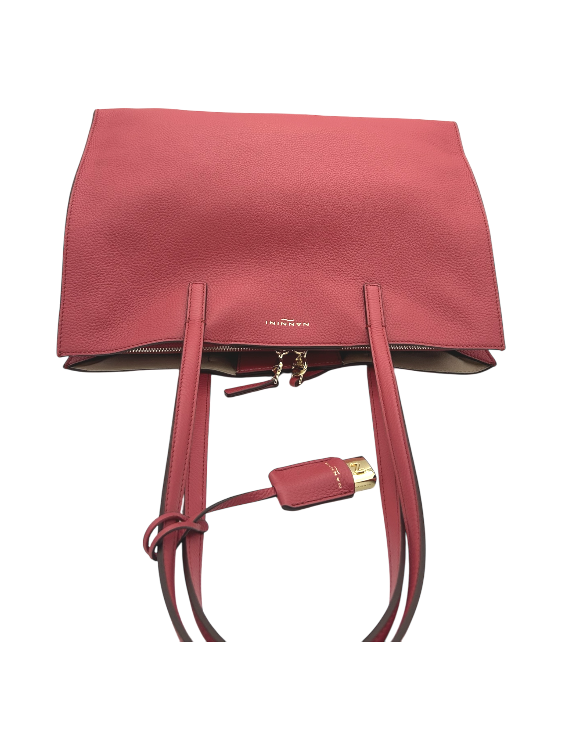 Borsa pelle Nannini Geranio - 18651 -