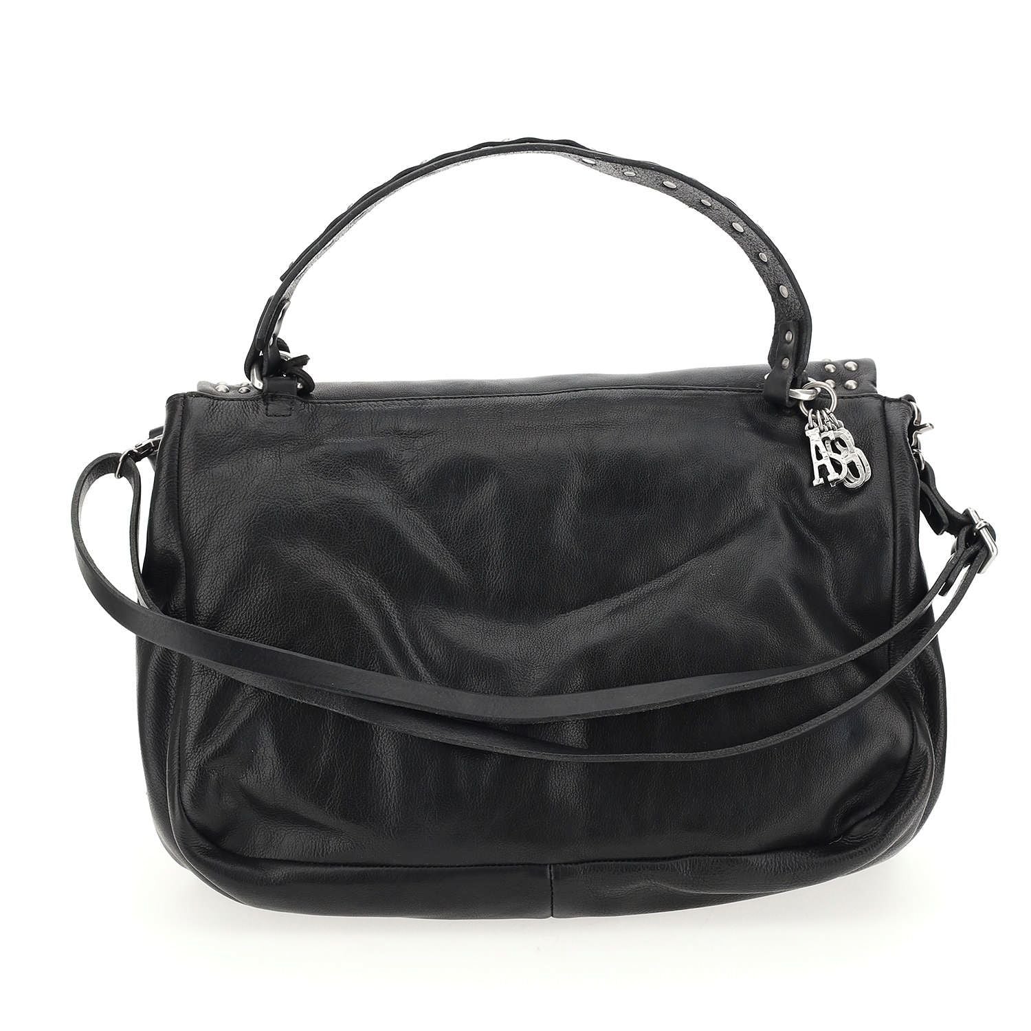 Borsa pelle AS98 Black - 200537 -
