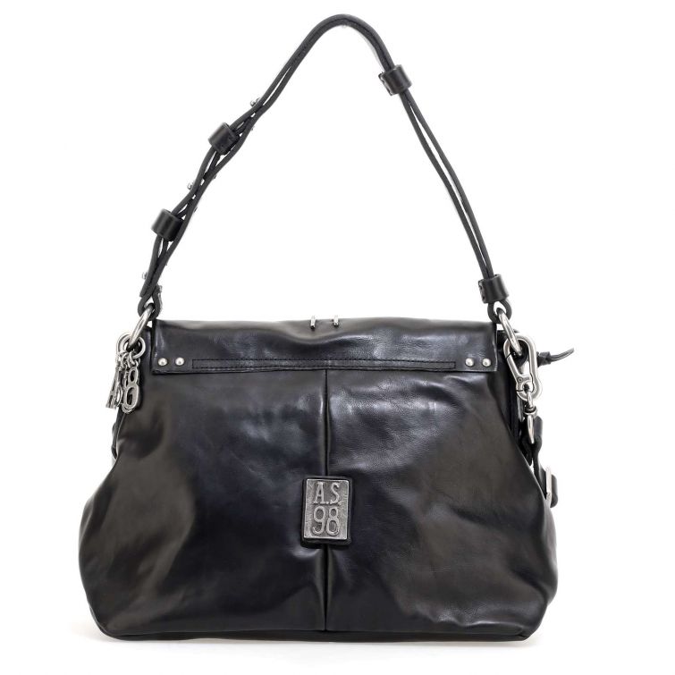 Borsa pelle AS98 Black - 200704 -