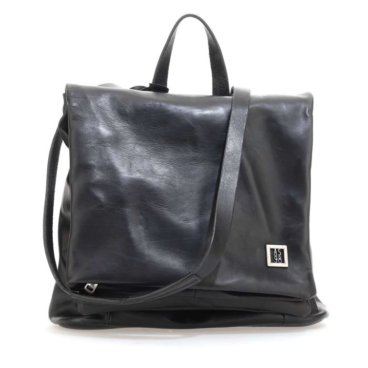 Borsa Zaino pelle AS98 Black - 200705 -