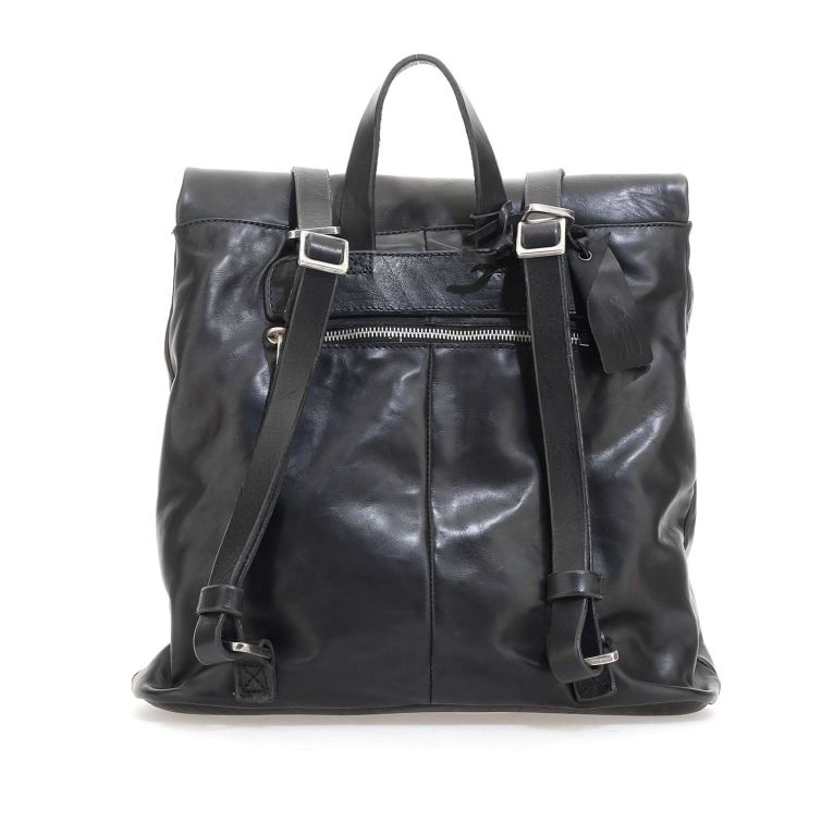 Borsa Zaino pelle AS98 Black - 200705 -