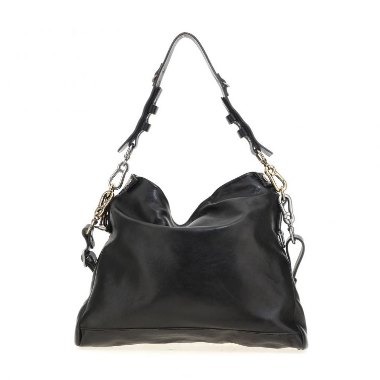 Borsa pelle AS98 Black - 200745 -