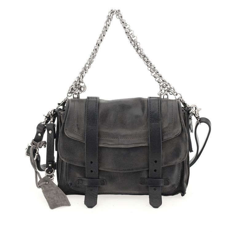 Borsa pelle AS98 Smoke - 200551 -
