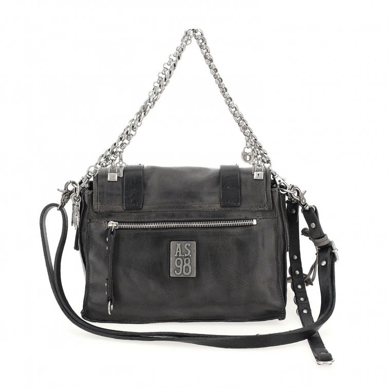 Borsa pelle AS98 Smoke - 200551 -