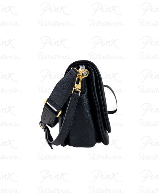 Borsa pelle Nannini Black - 18710 -