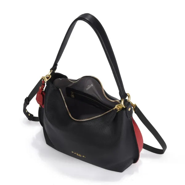 Borsa pelle Nannini Black - 18765 -