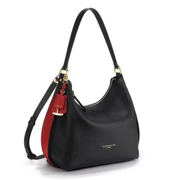 Borsa pelle Nannini Black - 18765 -