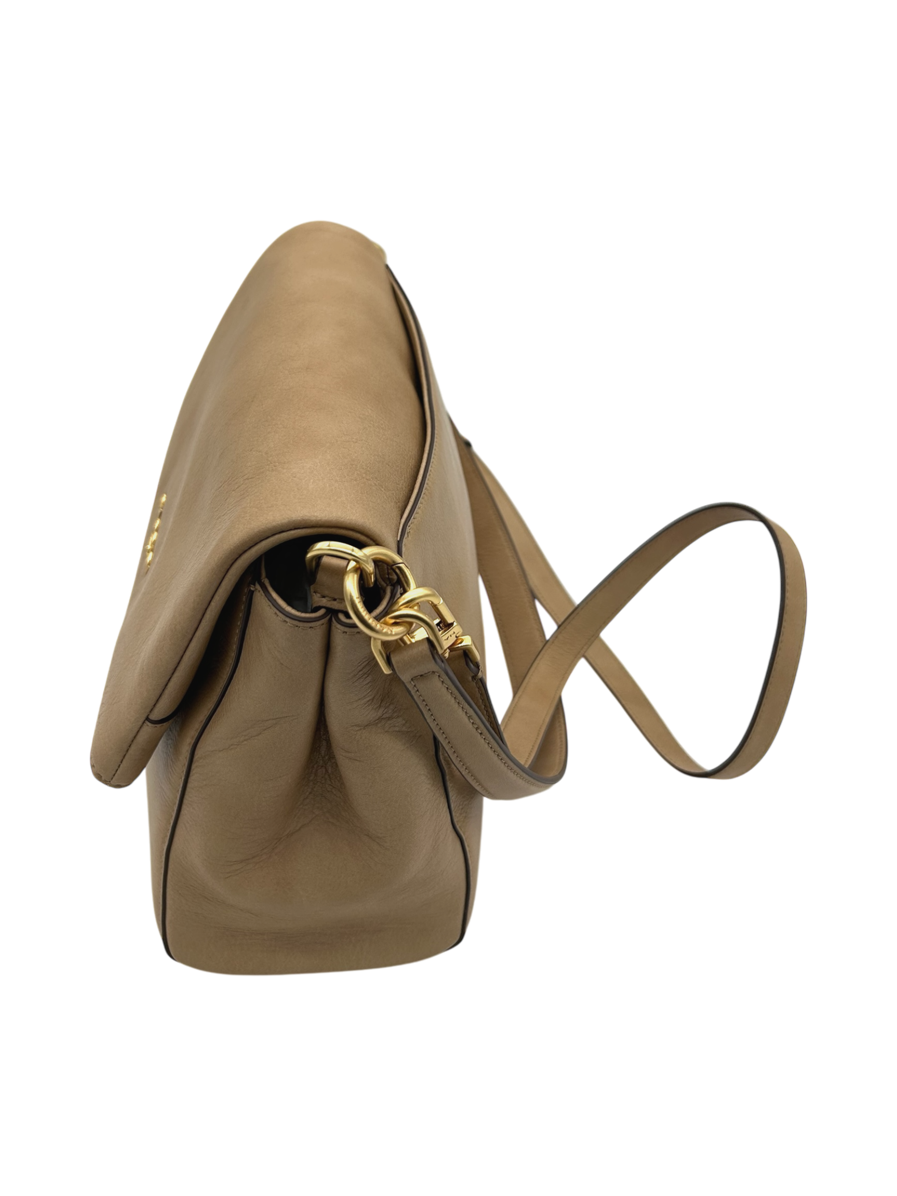 Borsa pelle Nannini Camel - 18636 -