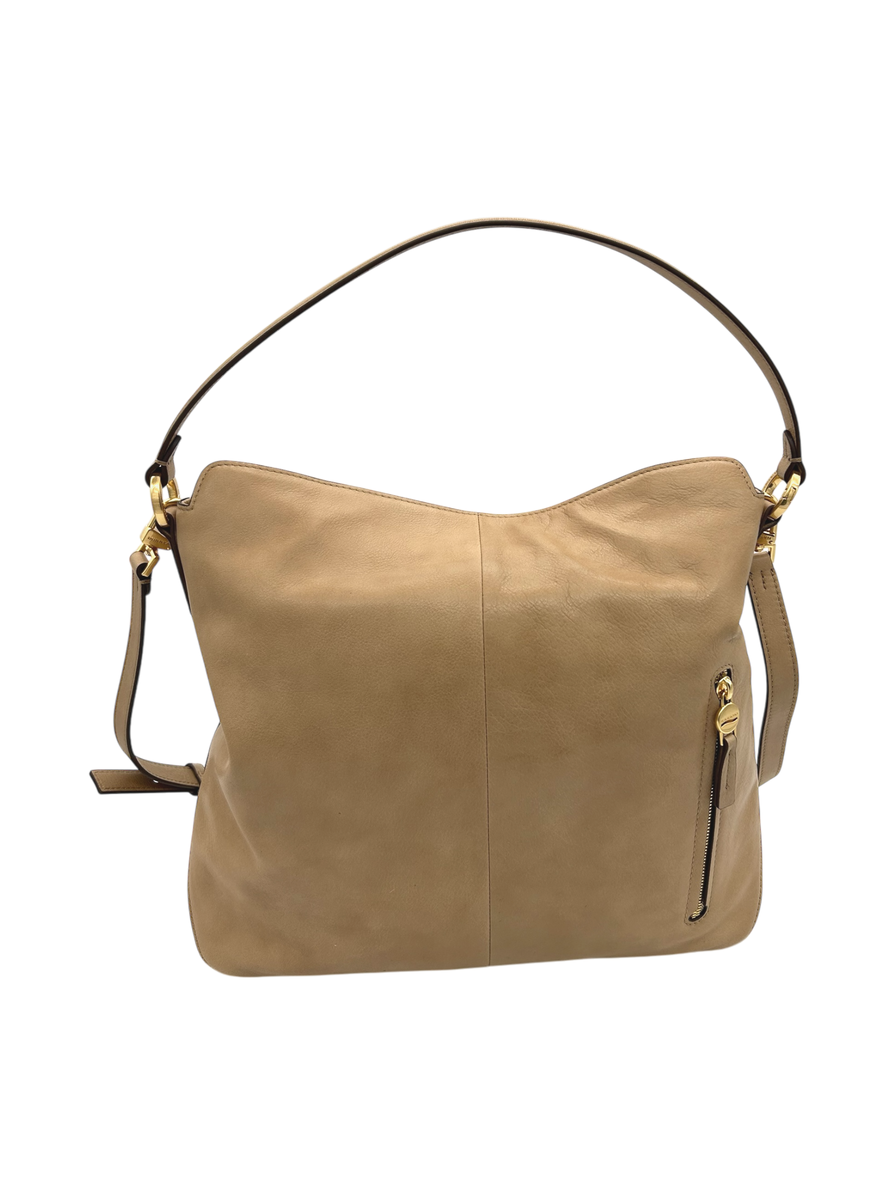 Borsa pelle Nannini Camel - 18638 -