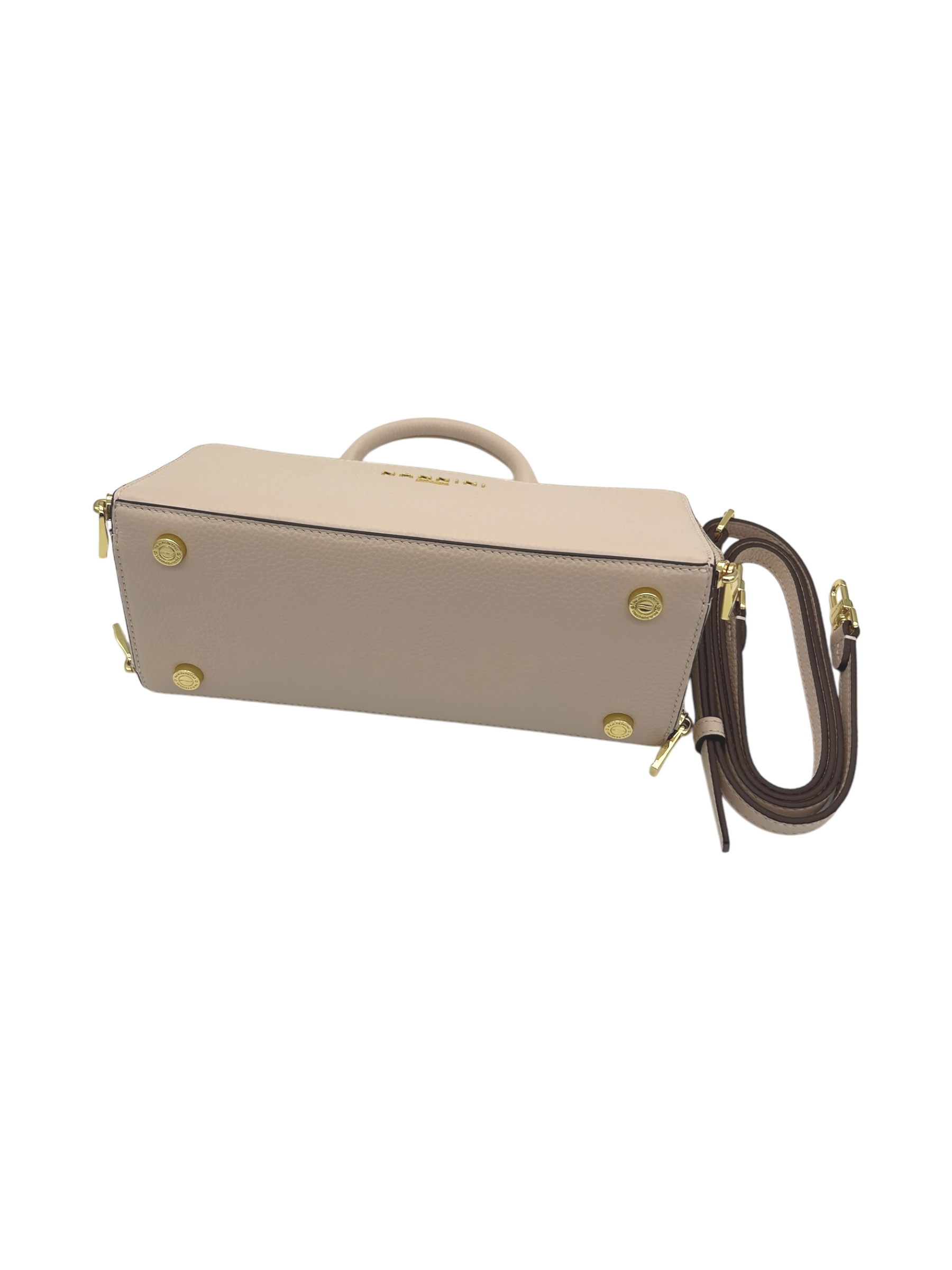 Borsa pelle Nannini Cipria - 17397 H -