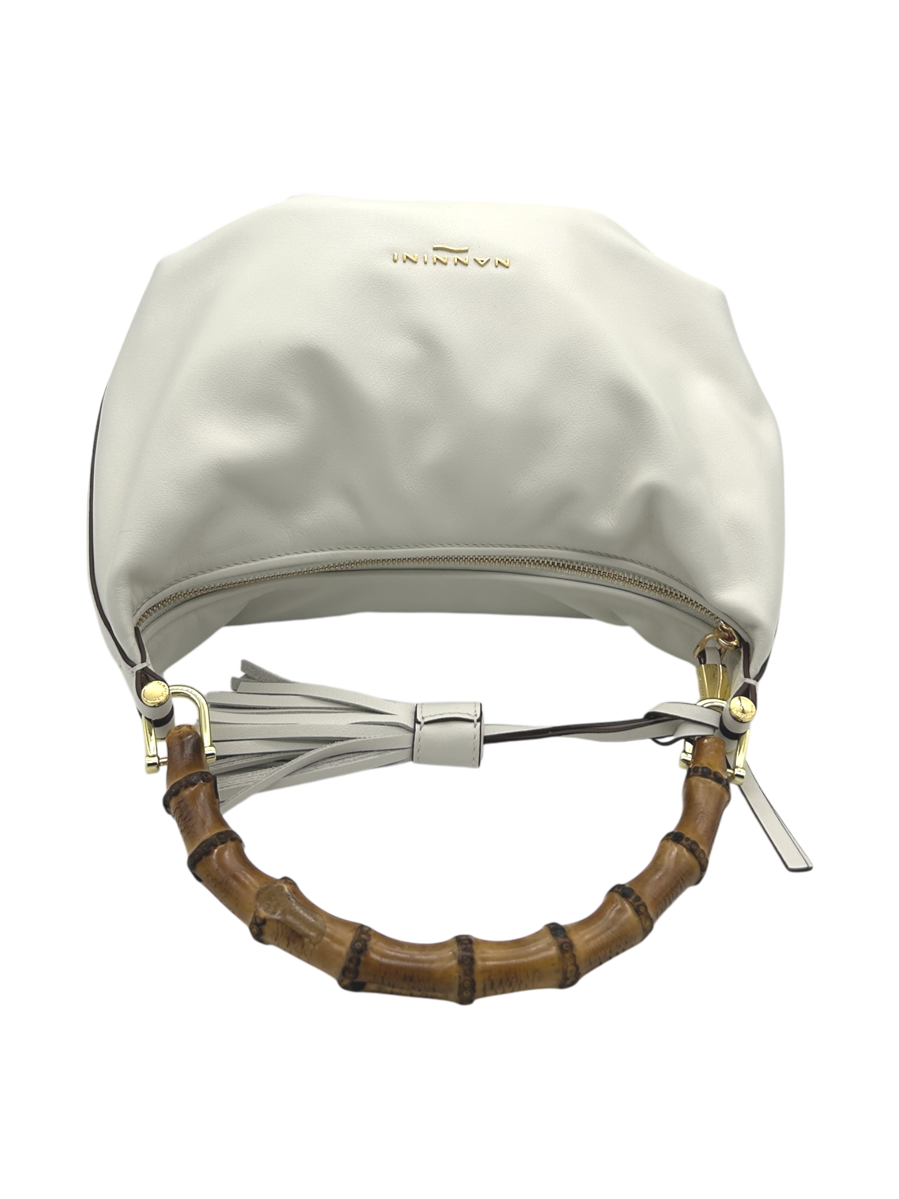 Borsa pelle Nannini Off White - 18225 -