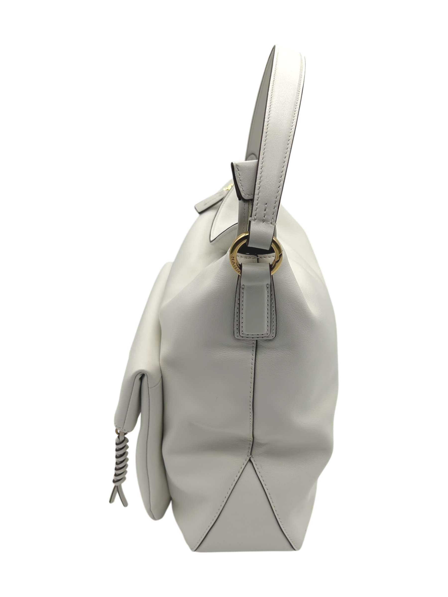 Borsa pelle Nannini Off White - 18638 -