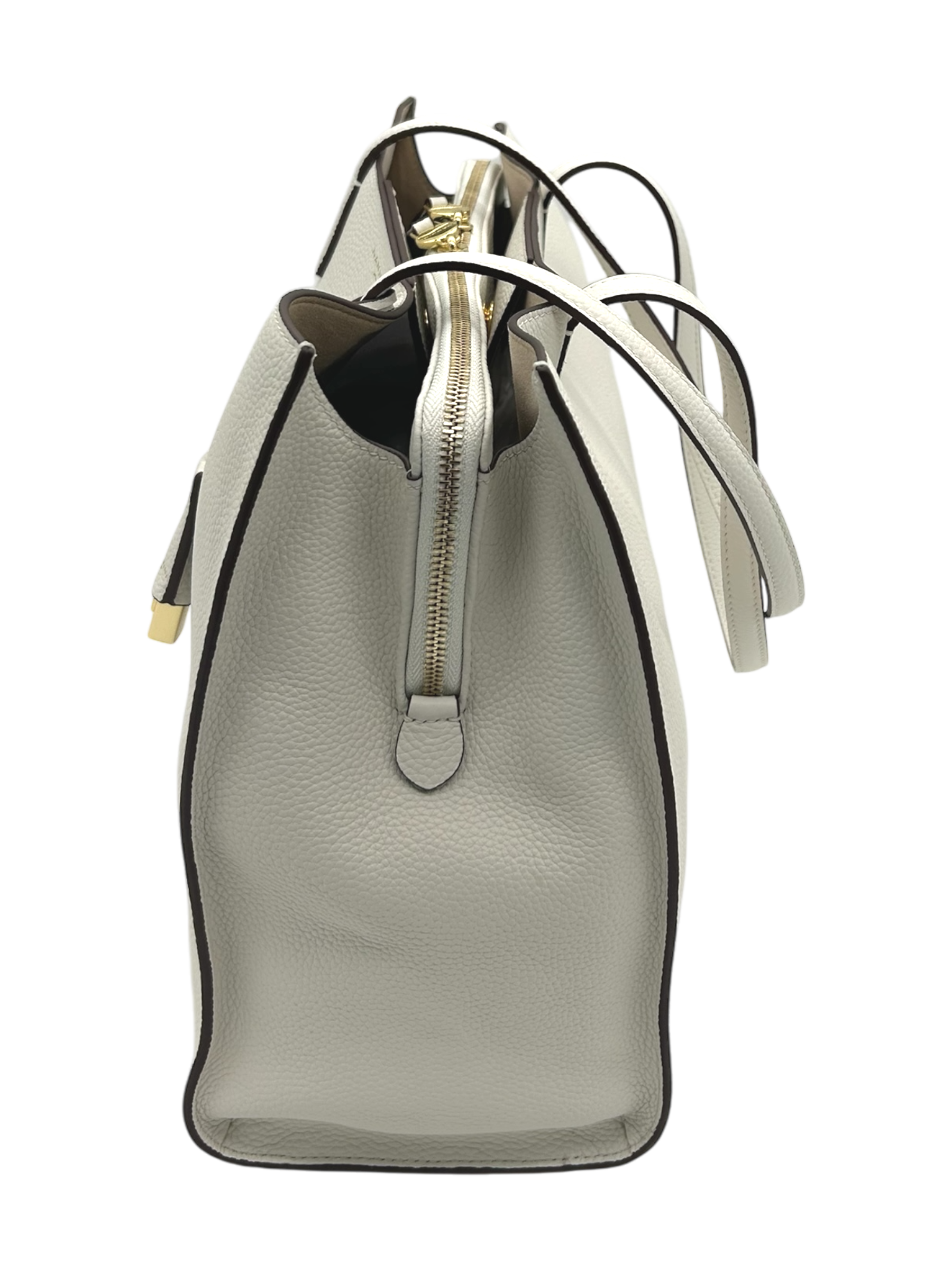 Borsa pelle Nannini Off White - 18651 -