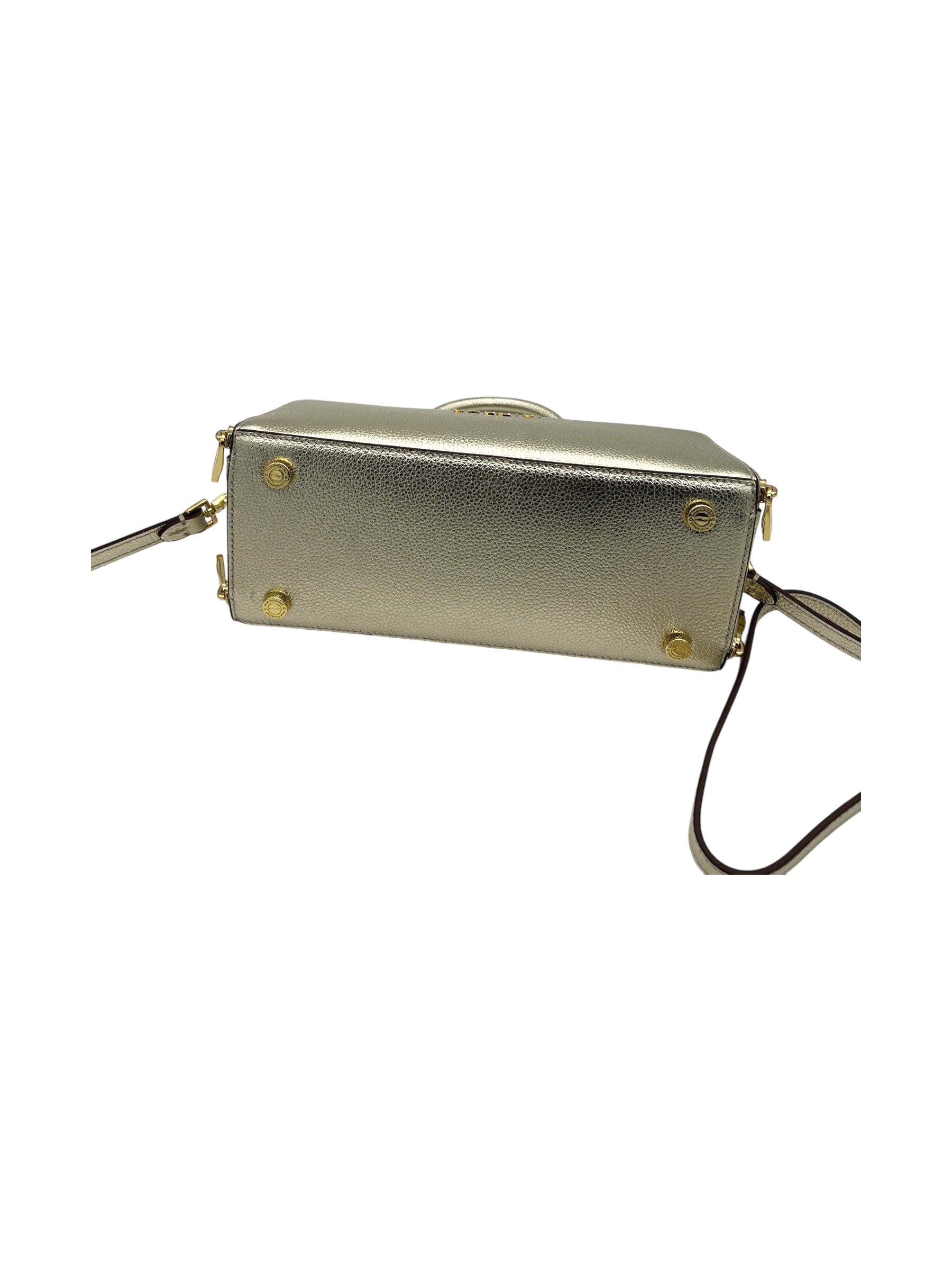Borsa pelle Nannini Oro - 17397 H -