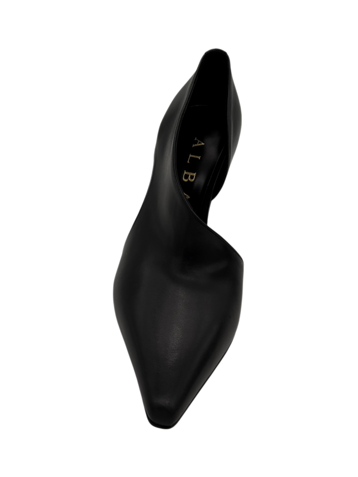 Décolleté Albano 4338 in pelle nera con tacco 9 cm