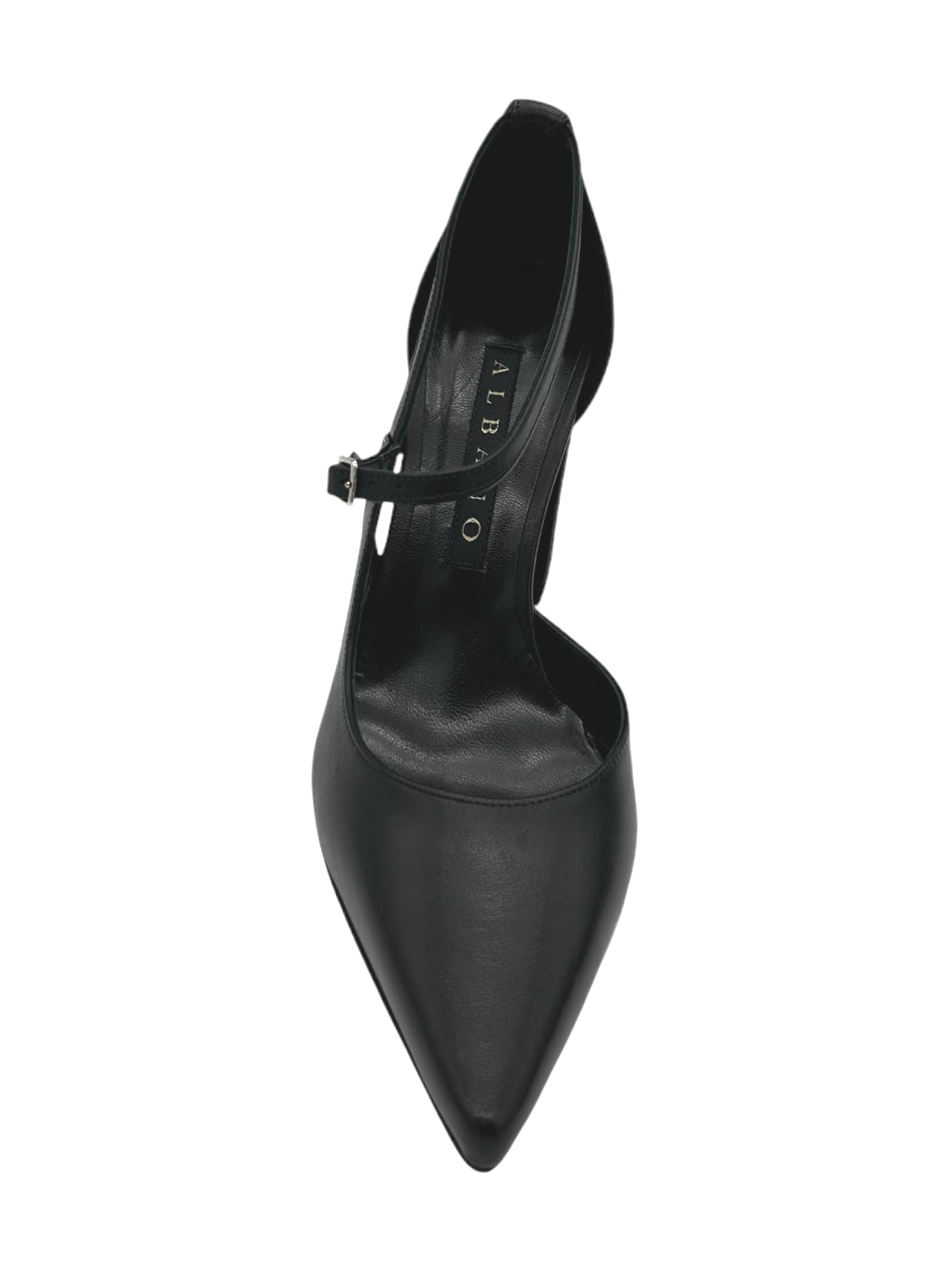 Décolleté pelle donna Albano Nero - 2815 -