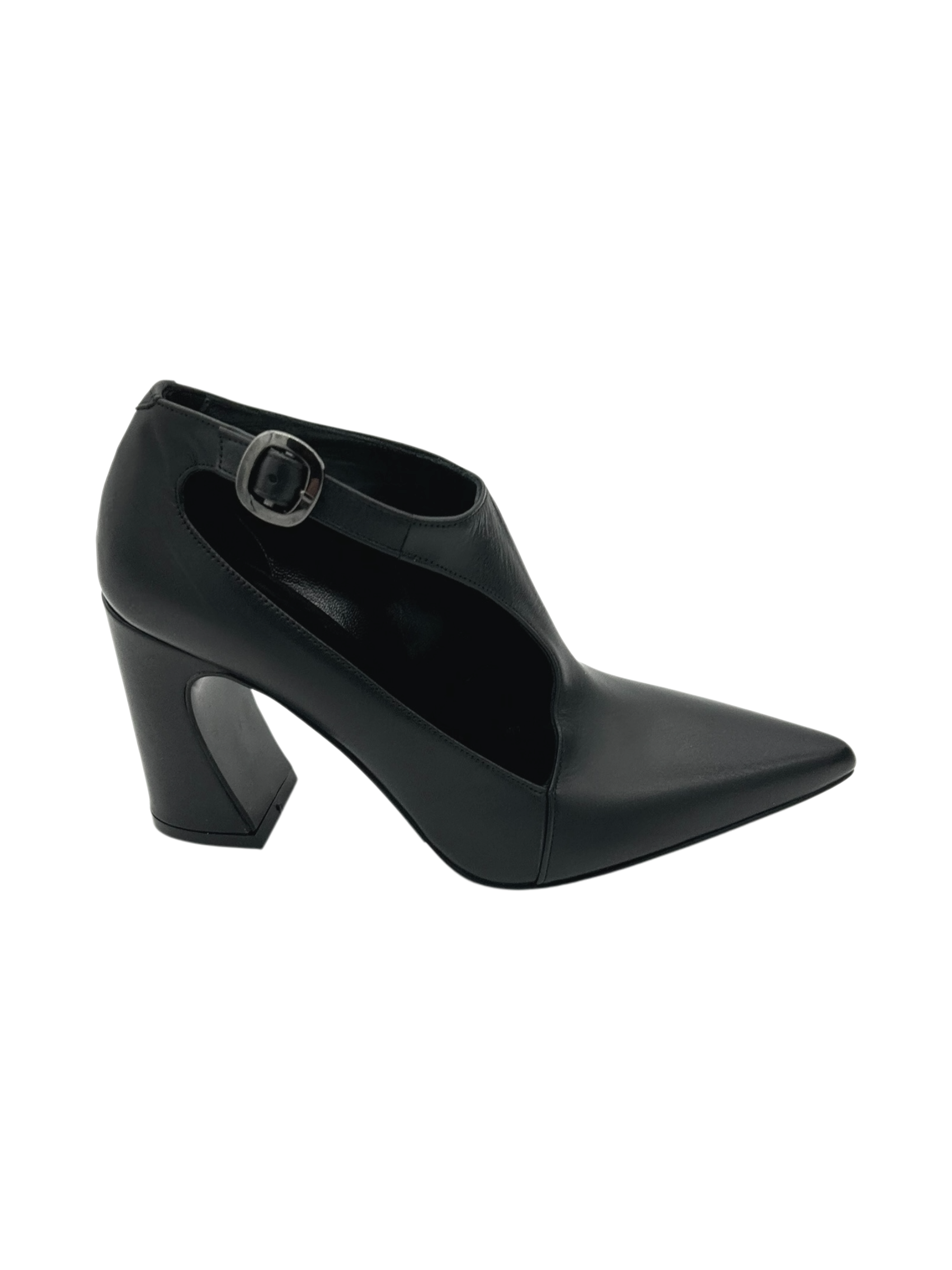 Décolleté pelle donna Albano Nero - 2819 -