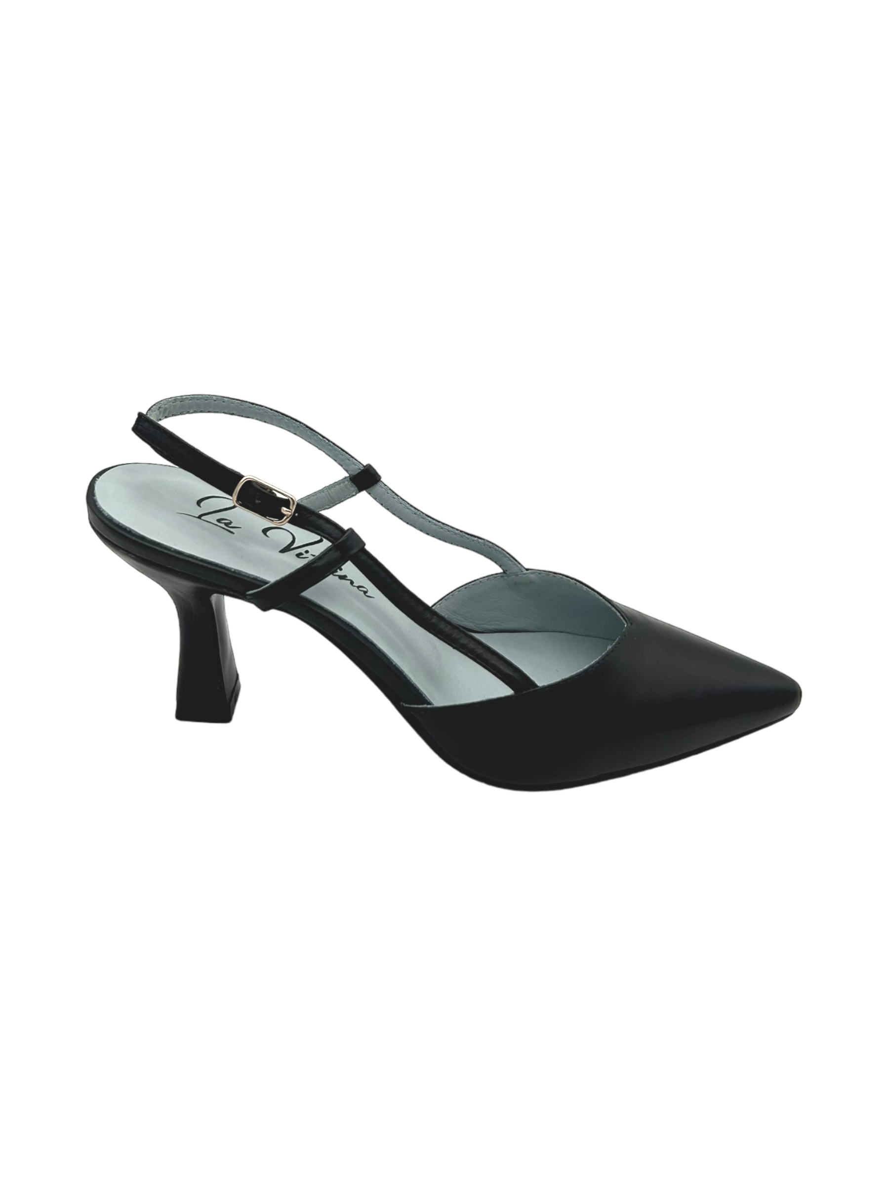 Décolleté pelle donna La Vitrina by Valery Black - X03-6 -